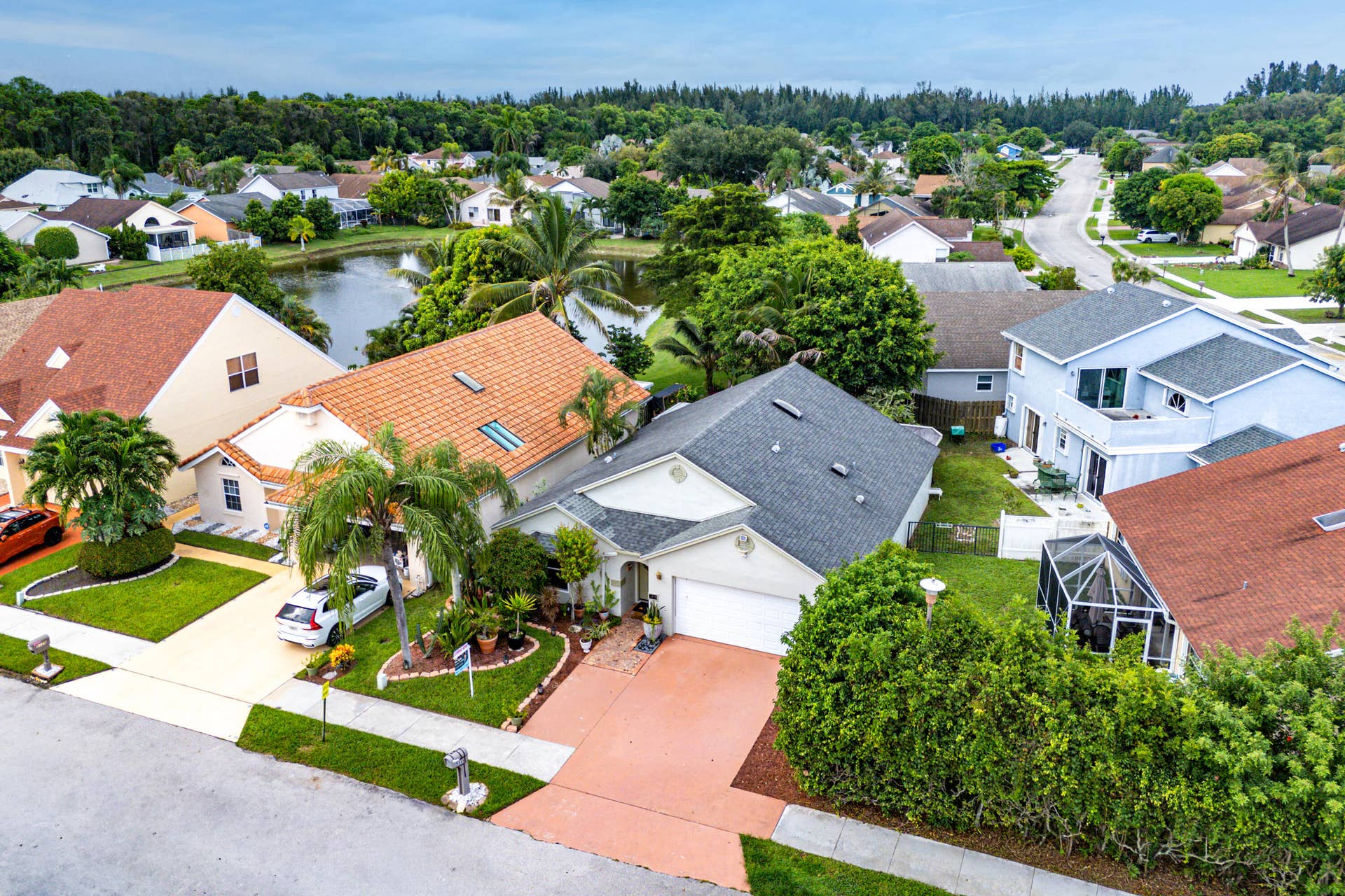 5115 Foxhall Drive S, West Palm Beach, FL 33417 Aerial 2