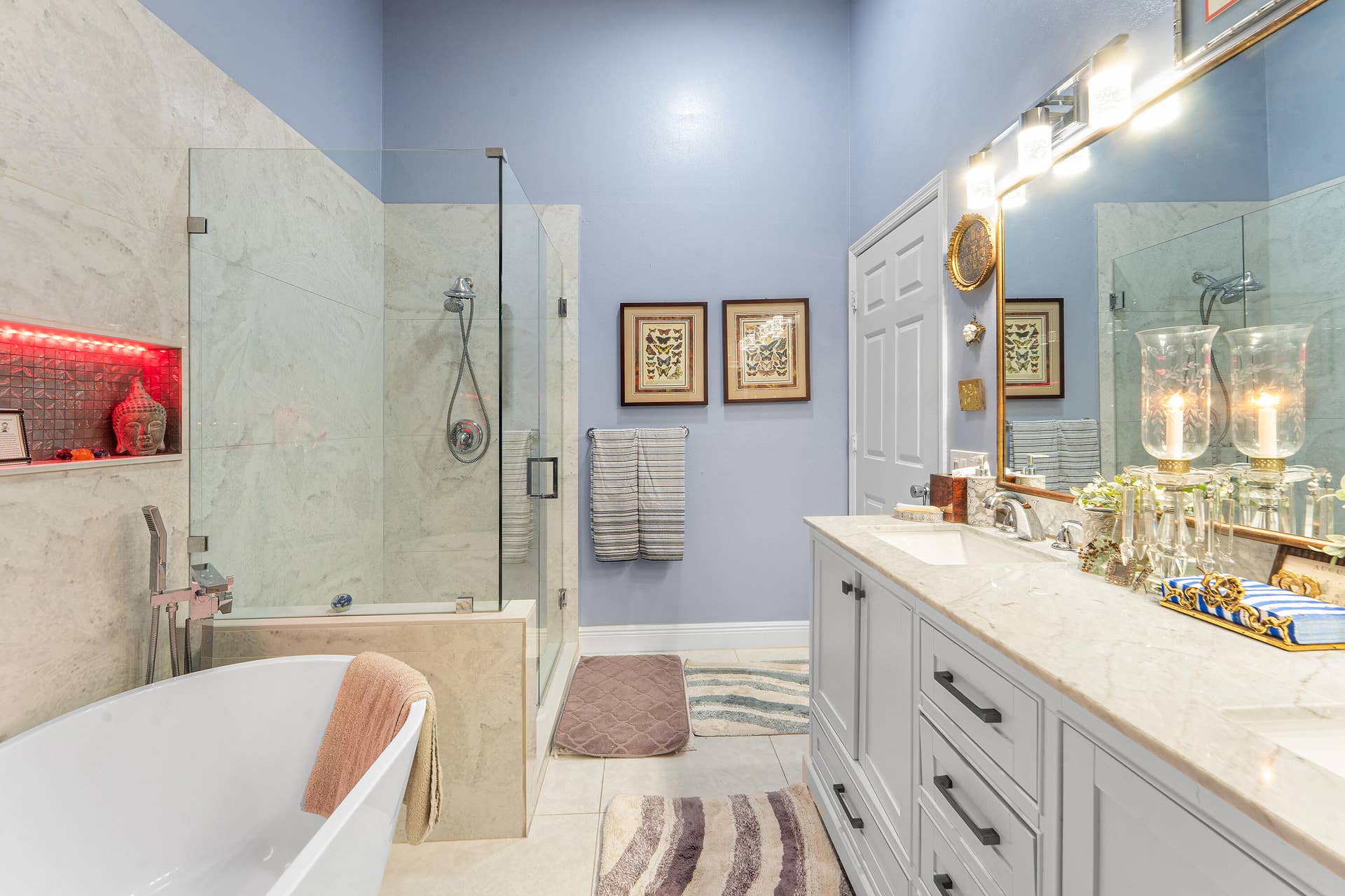 5115 Foxhall Drive S, West Palm Beach, FL 33417 Master Bathroom