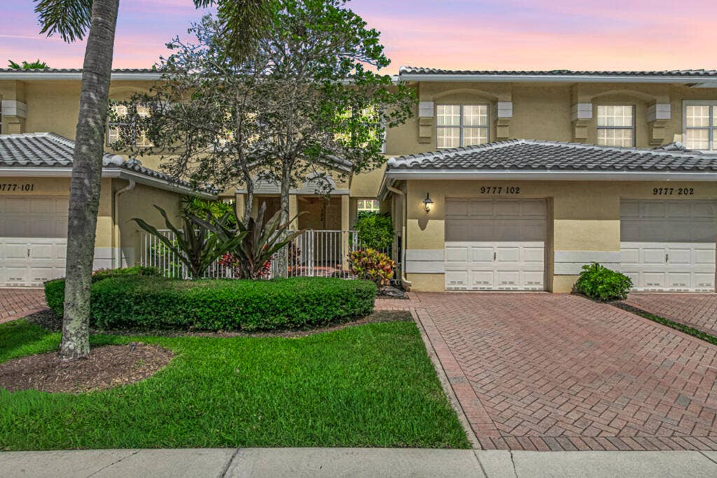 9777 BOWLINE Drive, #102, West Palm Beach, FL 33411 Twilight photo 9777 Bowline 102