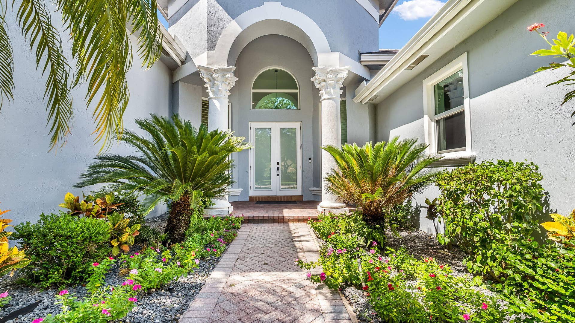 7083 NW 71ST Manor, Parkland, FL 33067 Front Entrance