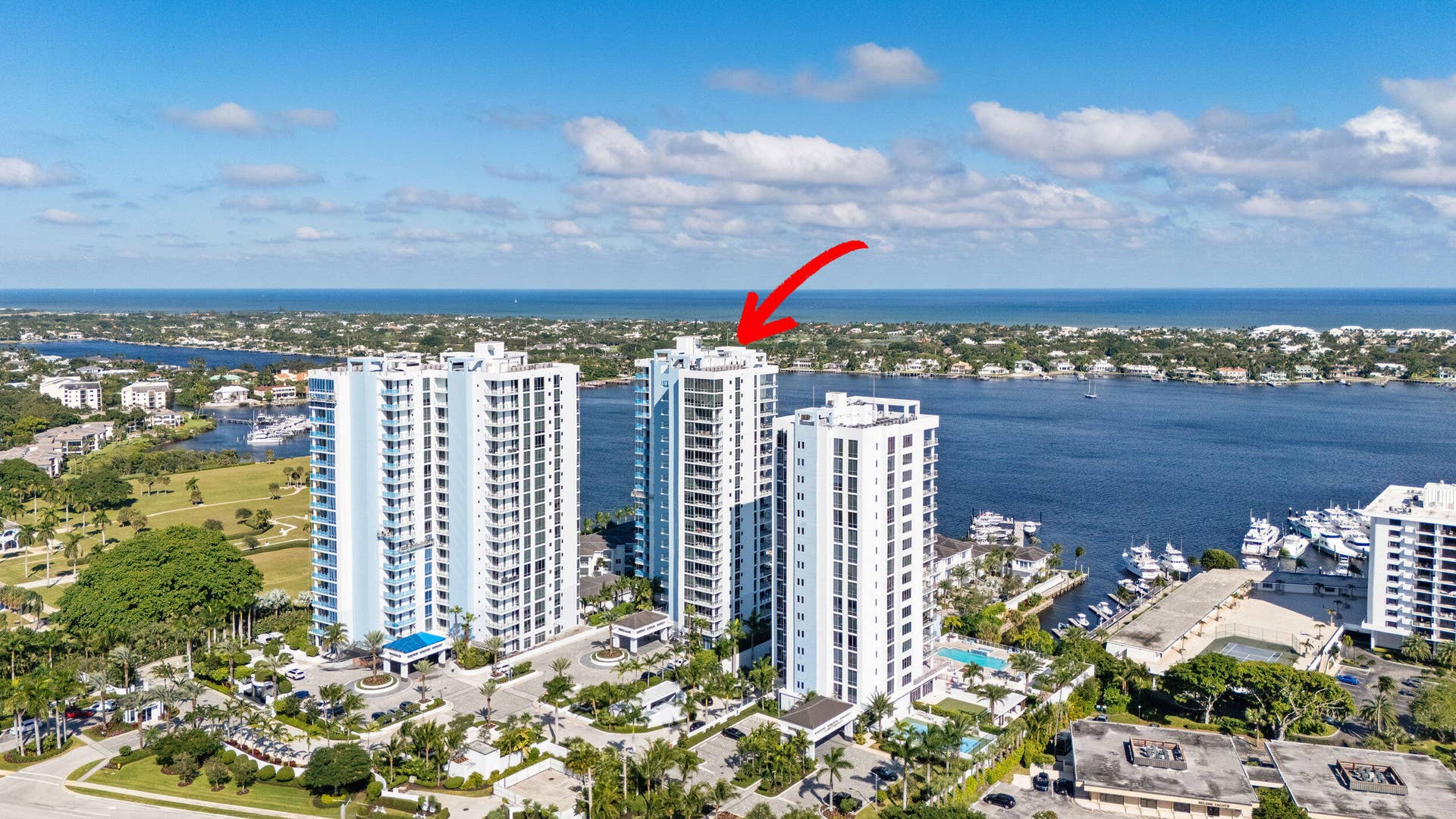 2 WATER CLUB Way, #1003, North Palm Beach, FL 33408 Aerial
