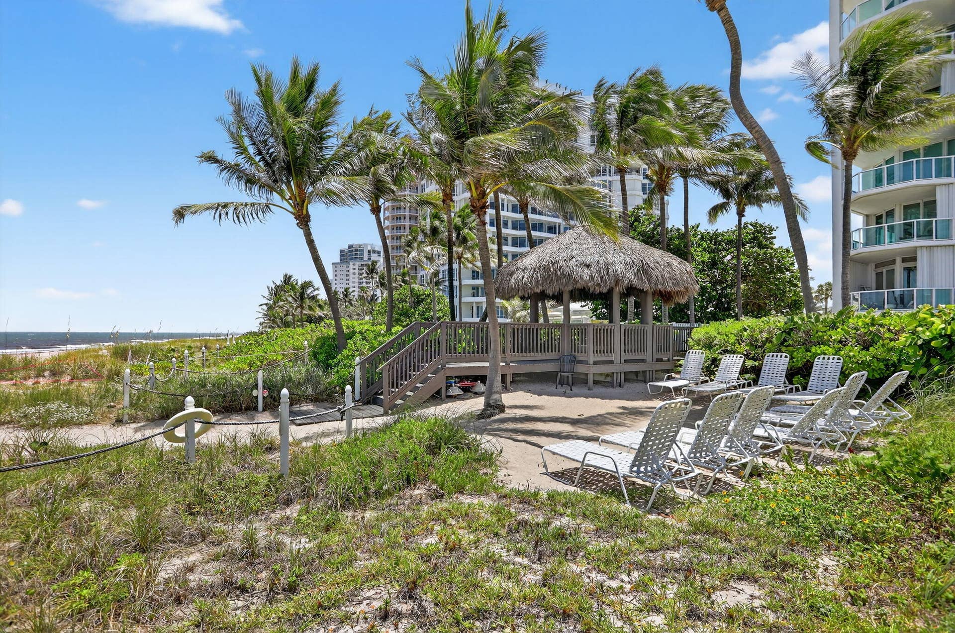 1430 S OCEAN Boulevard, #10-A, Lauderdale By The Sea, FL 33062 Lots of Beach Chairs