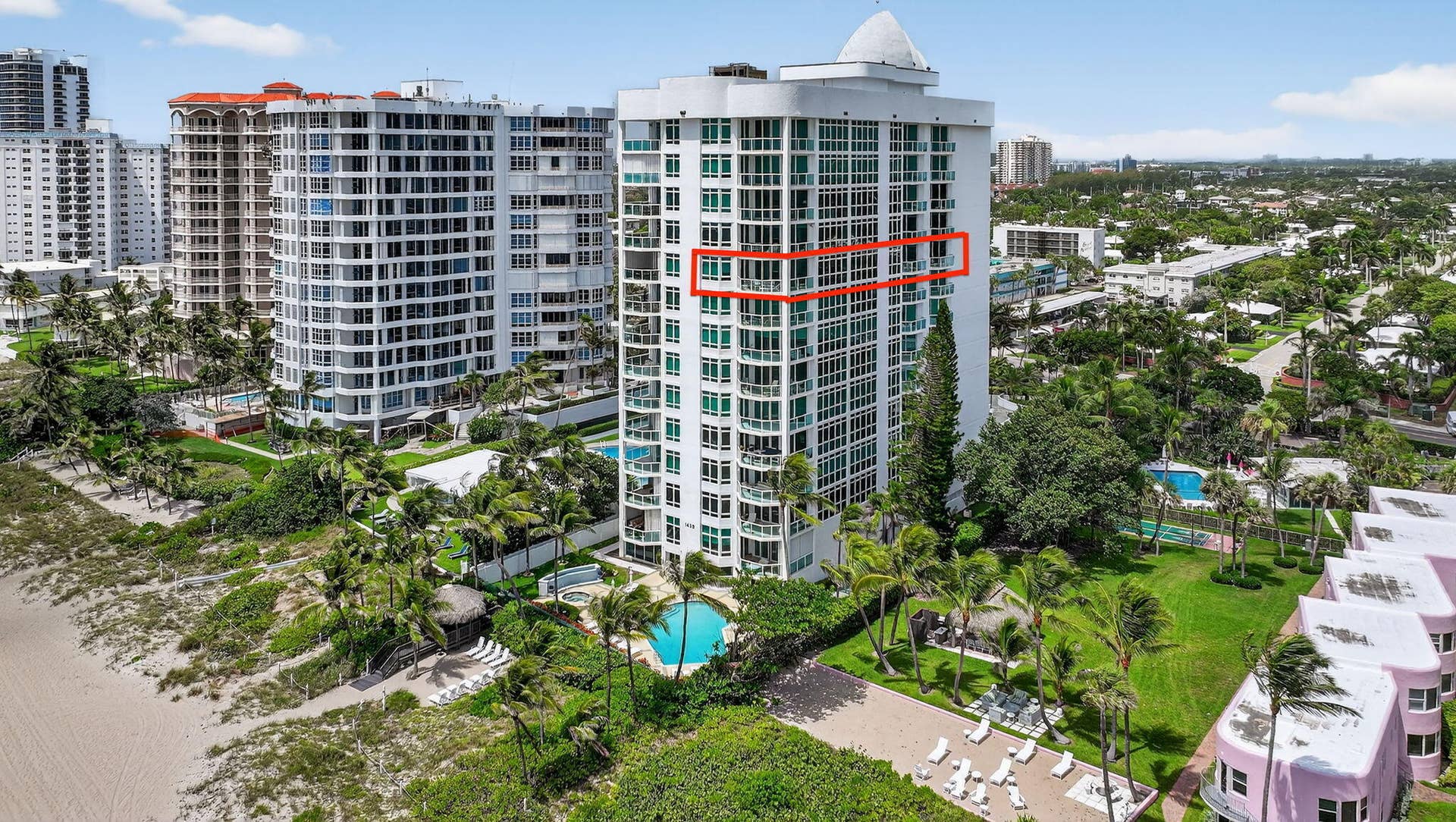 1430 S OCEAN Boulevard, #10-A, Lauderdale By The Sea, FL 33062 East and North Exposures