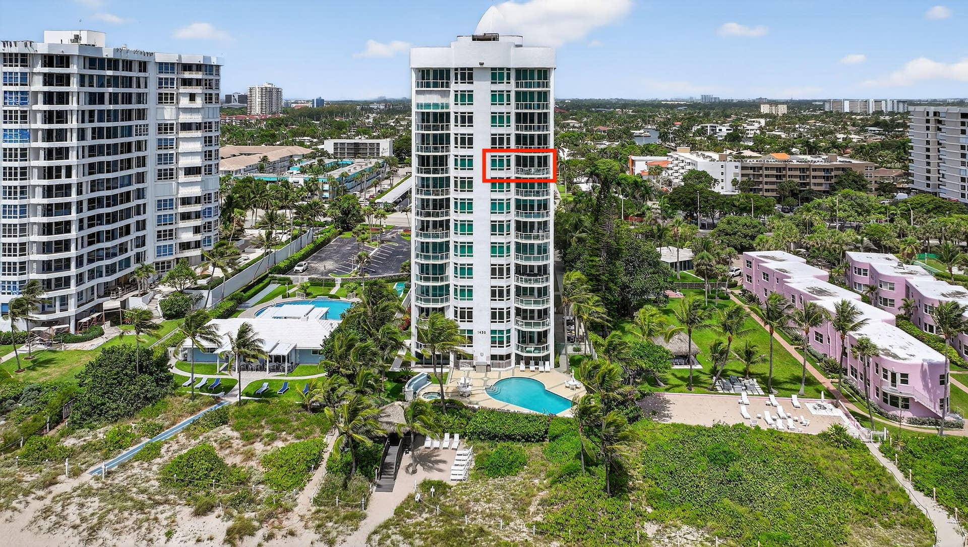 1430 S OCEAN Boulevard, #10-A, Lauderdale By The Sea, FL 33062 1/2 of the 10th Floor