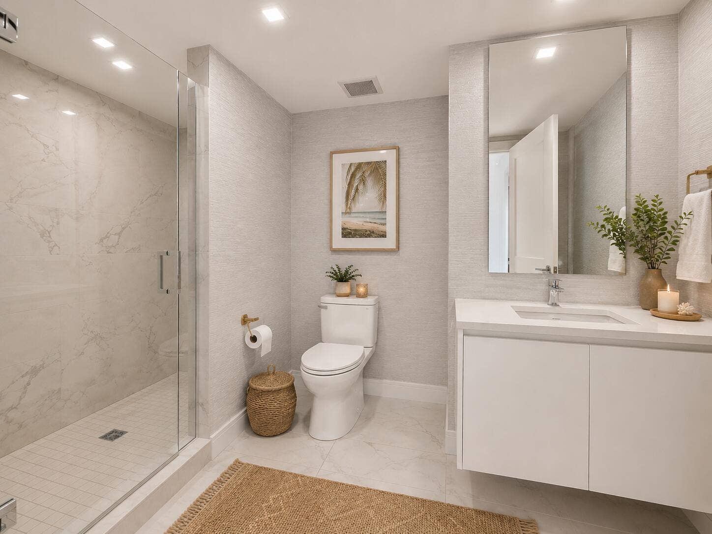 730 N OCEAN Boulevard, #1501, Pompano Beach, FL 33062 Ensuite Bathroom #2