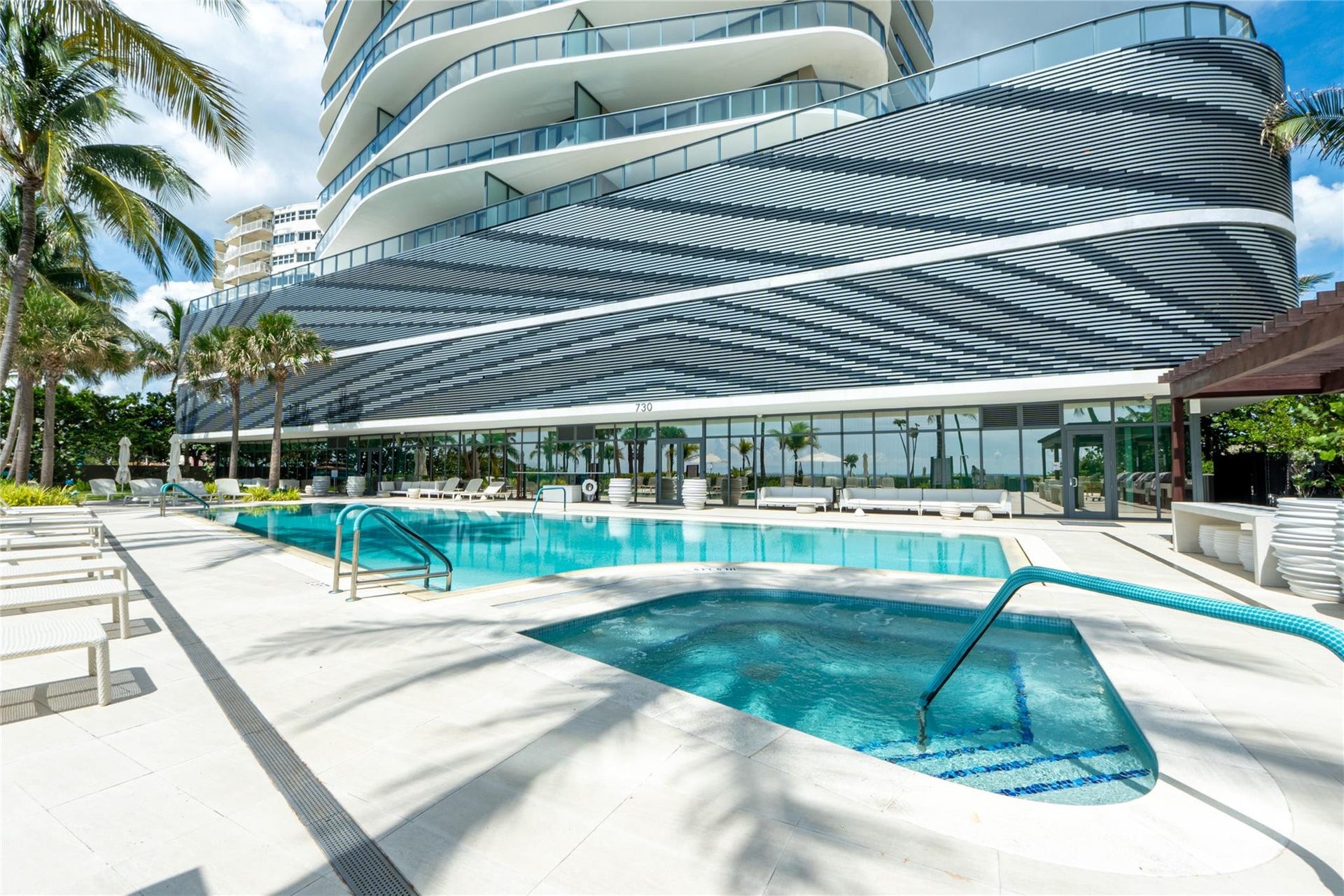 730 N OCEAN Boulevard, #1501, Pompano Beach, FL 33062 Spectacular Pool & Hot Tub