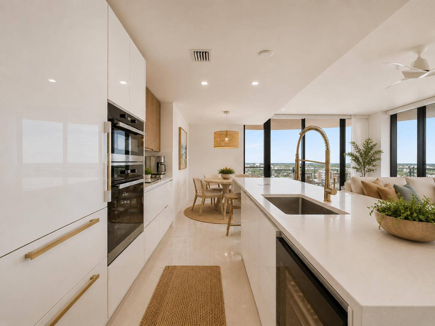730 N OCEAN Boulevard, #1501, Pompano Beach, FL 33062 Kitchen