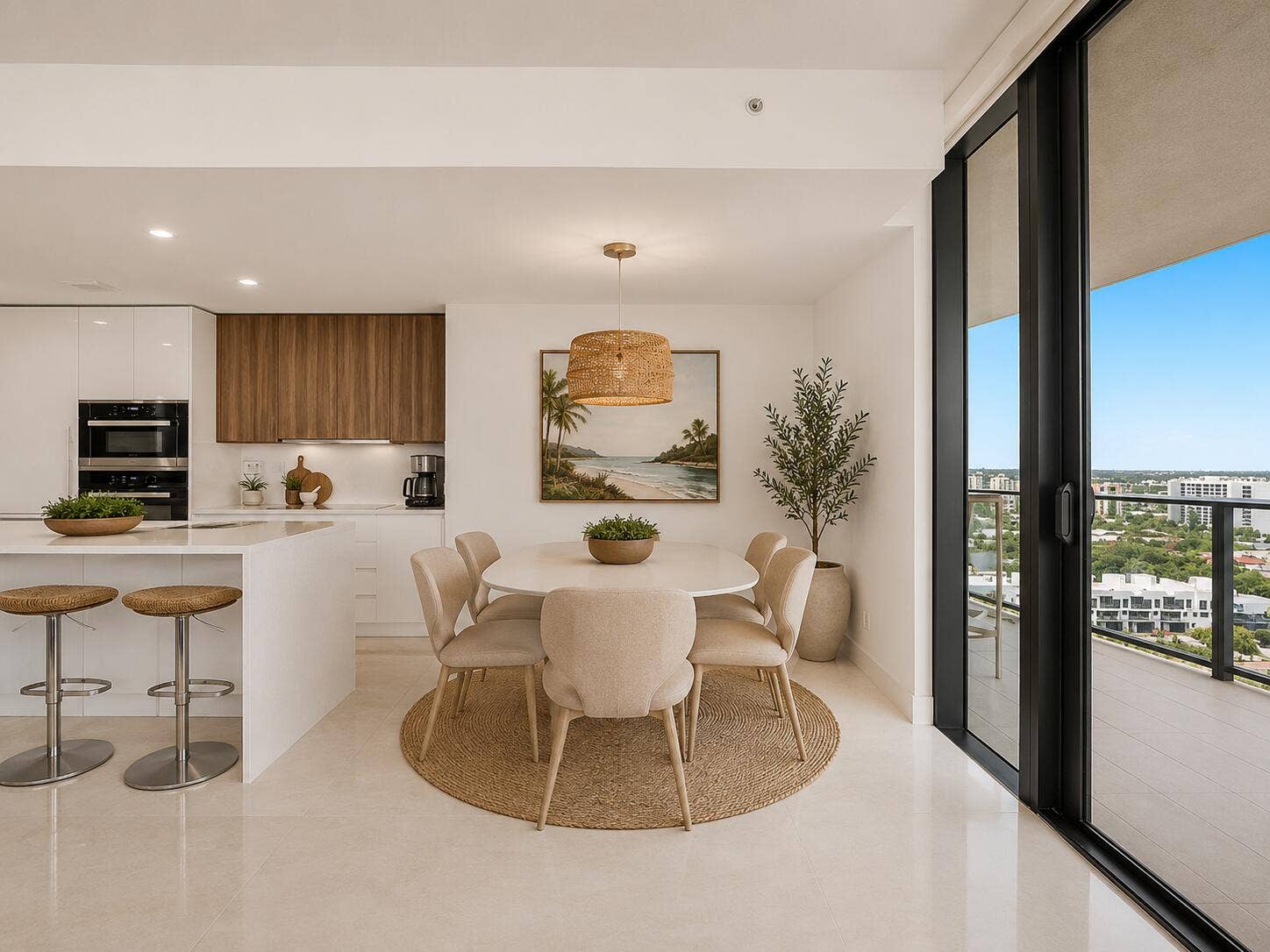 730 N OCEAN Boulevard, #1501, Pompano Beach, FL 33062 Dining w/ City Views