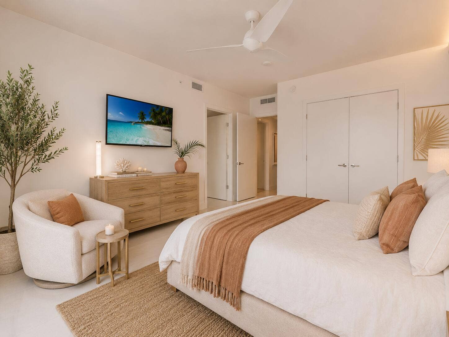 730 N OCEAN Boulevard, #1501, Pompano Beach, FL 33062 2nd Ensuite bedroom