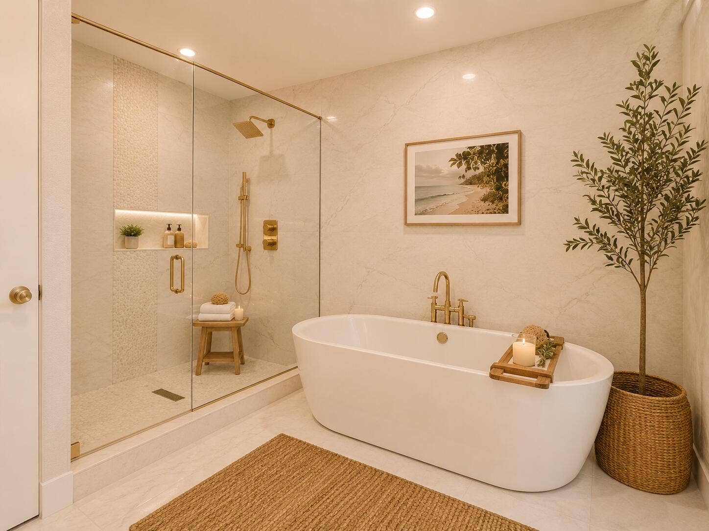 730 N OCEAN Boulevard, #1501, Pompano Beach, FL 33062 Primary Bath