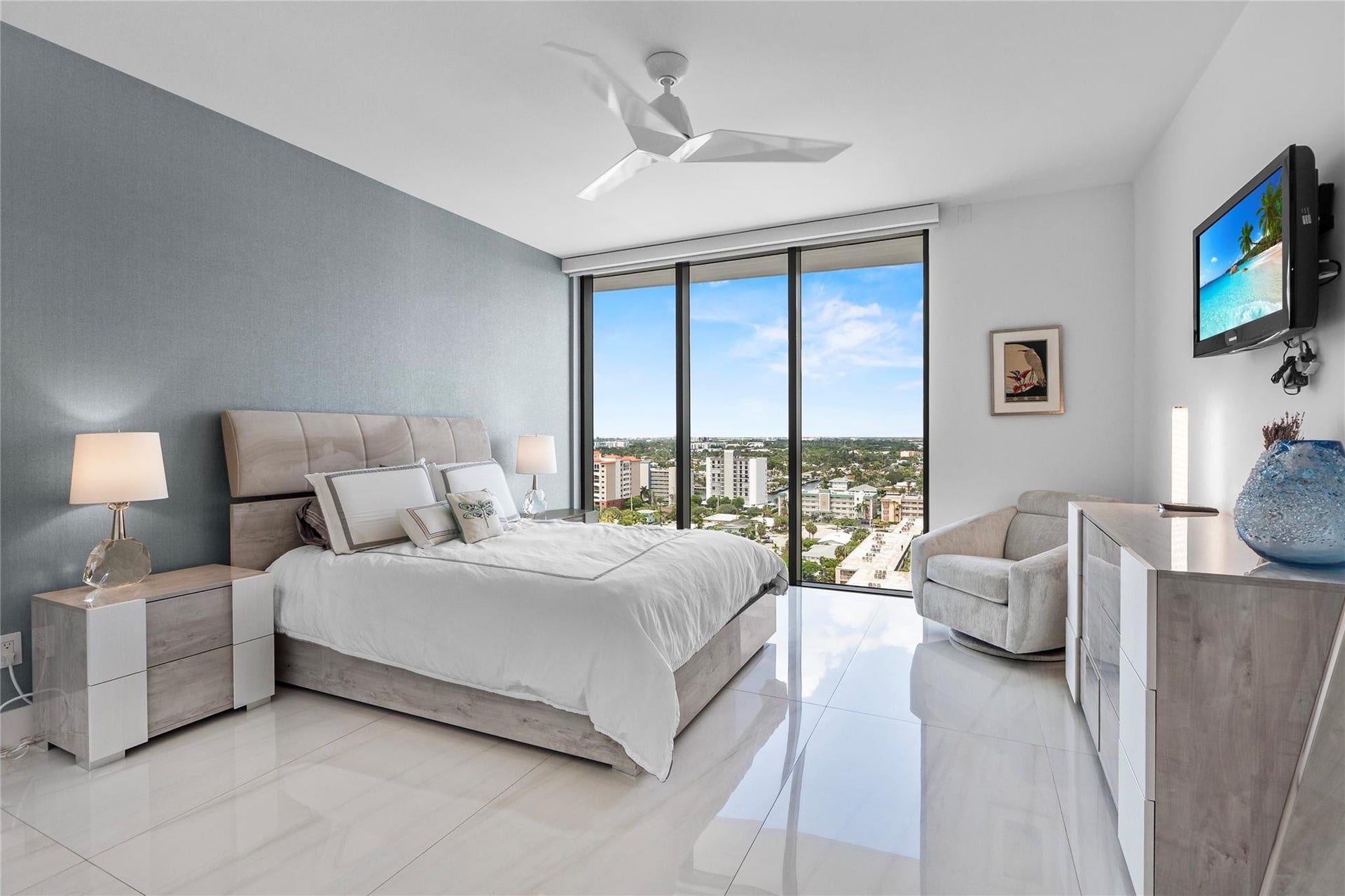 730 N OCEAN Boulevard, #1501, Pompano Beach, FL 33062 Ensuite Bedroom #2