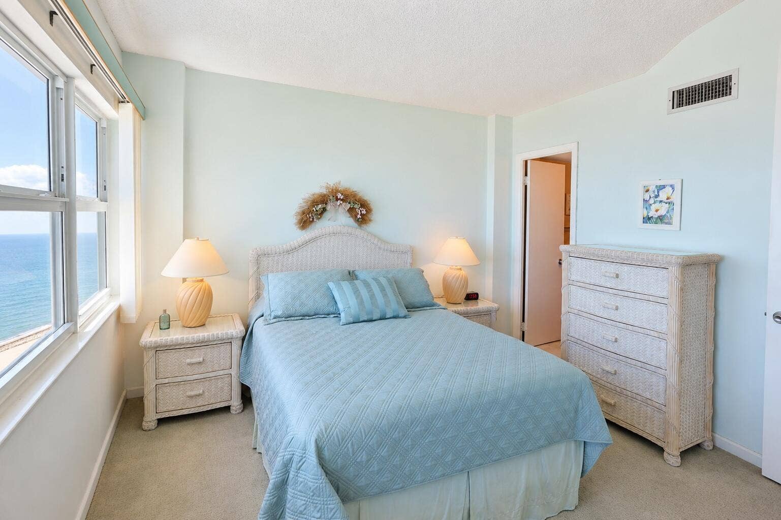 Primary bedroom direct ocean view!