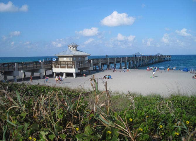 Pier-beach