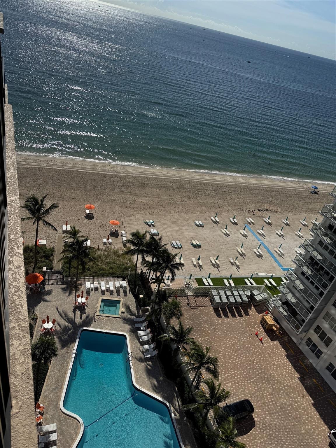 3800 GALT OCEAN Drive, #1508, Fort Lauderdale, Fort Lauderdale, FL 33308 Expansive oceanfront with a beach, outdoor pool, and a spa