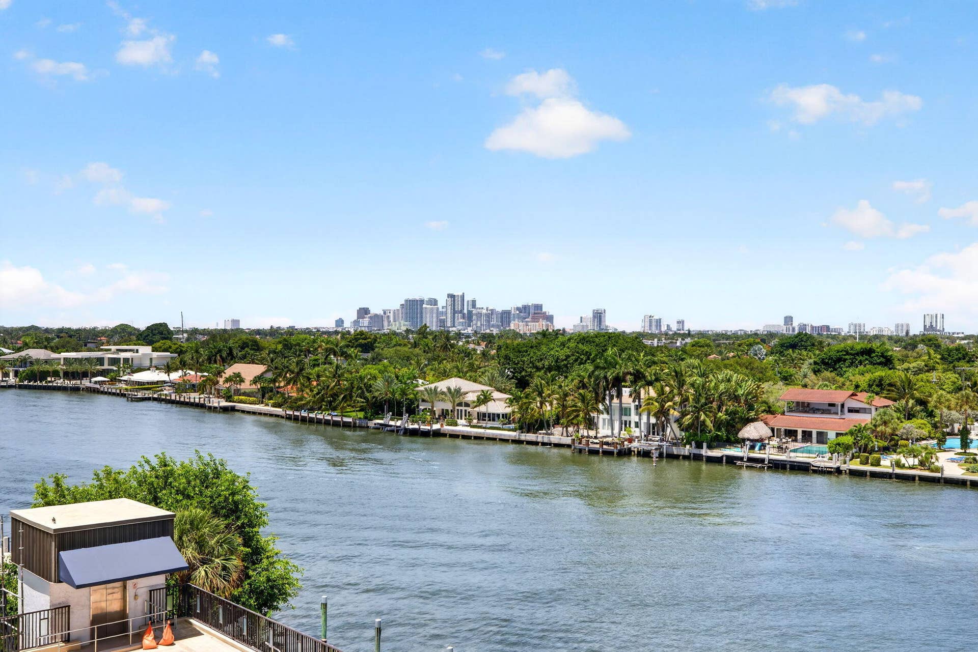 Intracoastal waterway and downtown