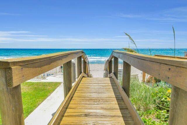 Private Beach steps away