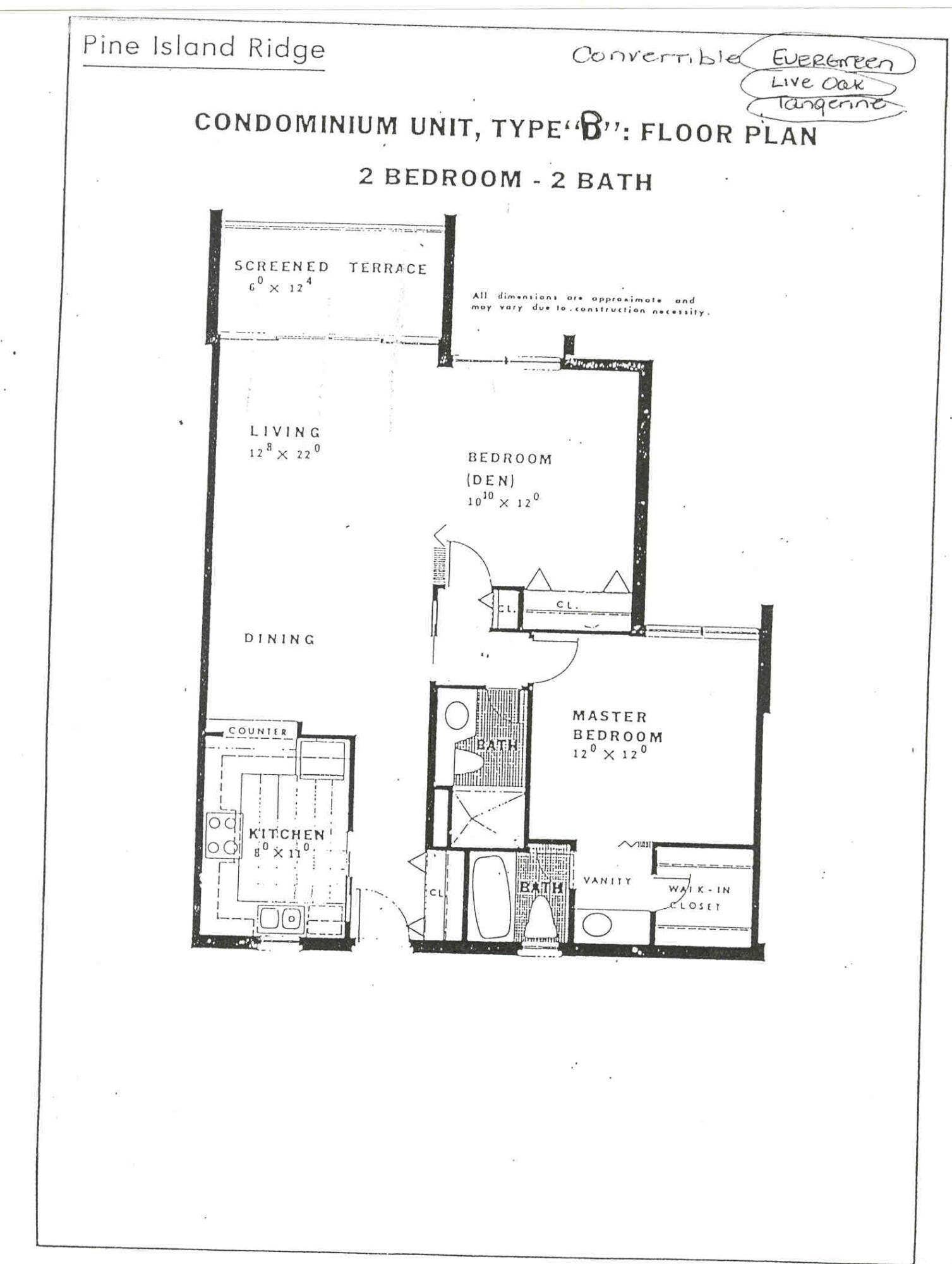 9480 Tangerine Place, #402, Davie, FL 33324 D 2C-2 Live Oak,Tang,Ever