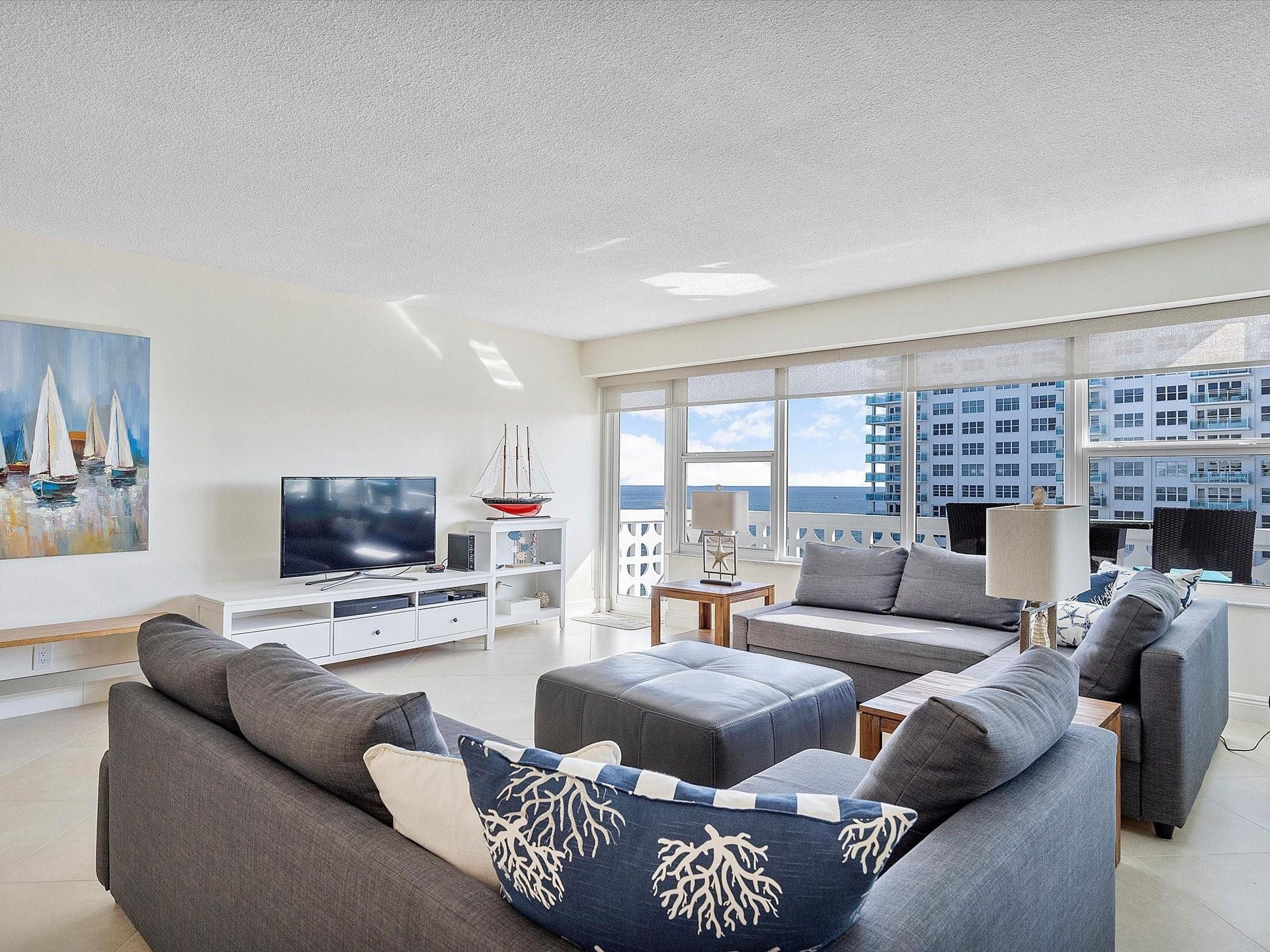 4010 Galt Ocean Drive, #1110, Fort Lauderdale, FL 33308 Living Room