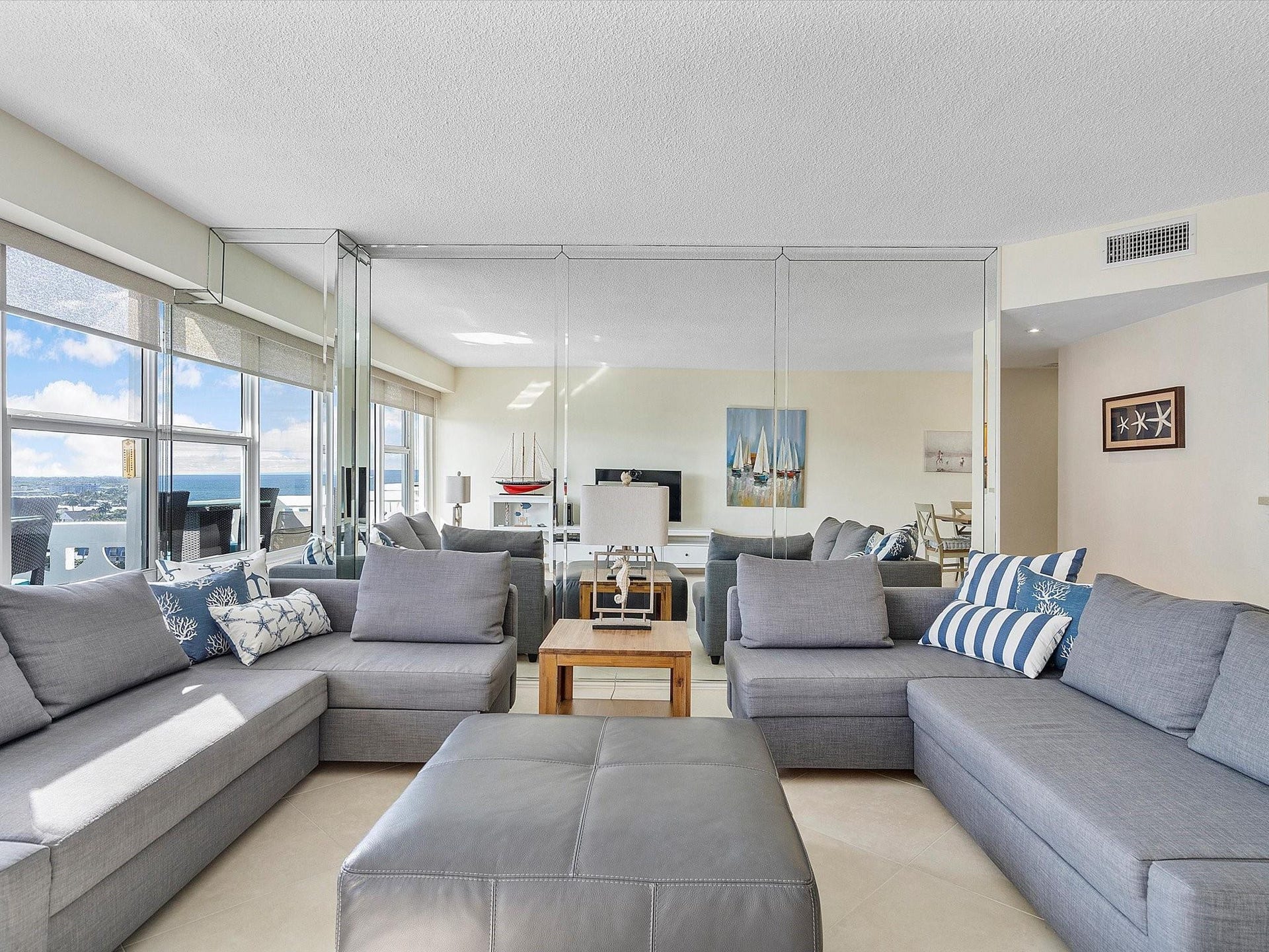 4010 Galt Ocean Drive, #1110, Fort Lauderdale, FL 33308 Living Room