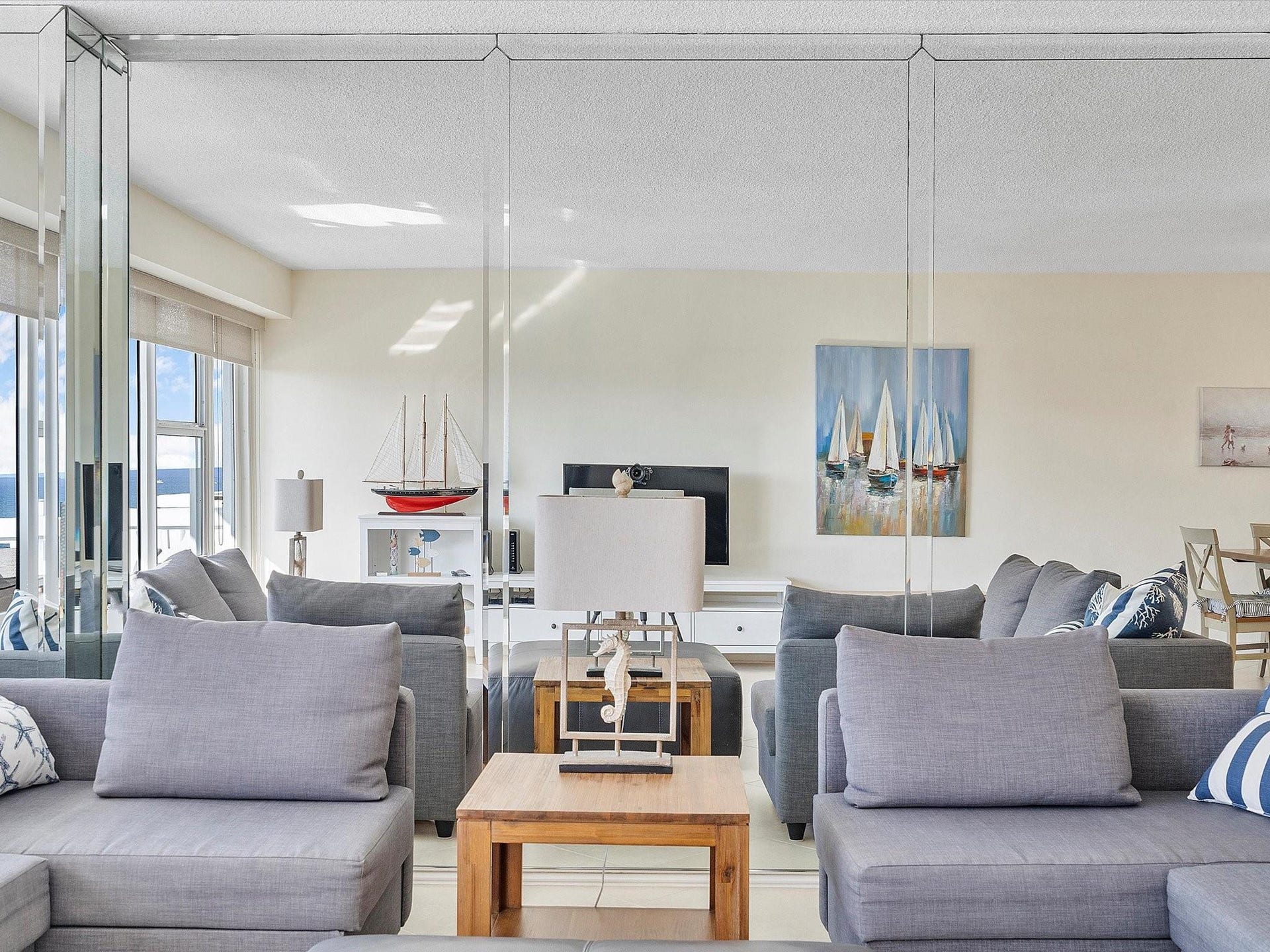 4010 Galt Ocean Drive, #1110, Fort Lauderdale, FL 33308 Living Room
