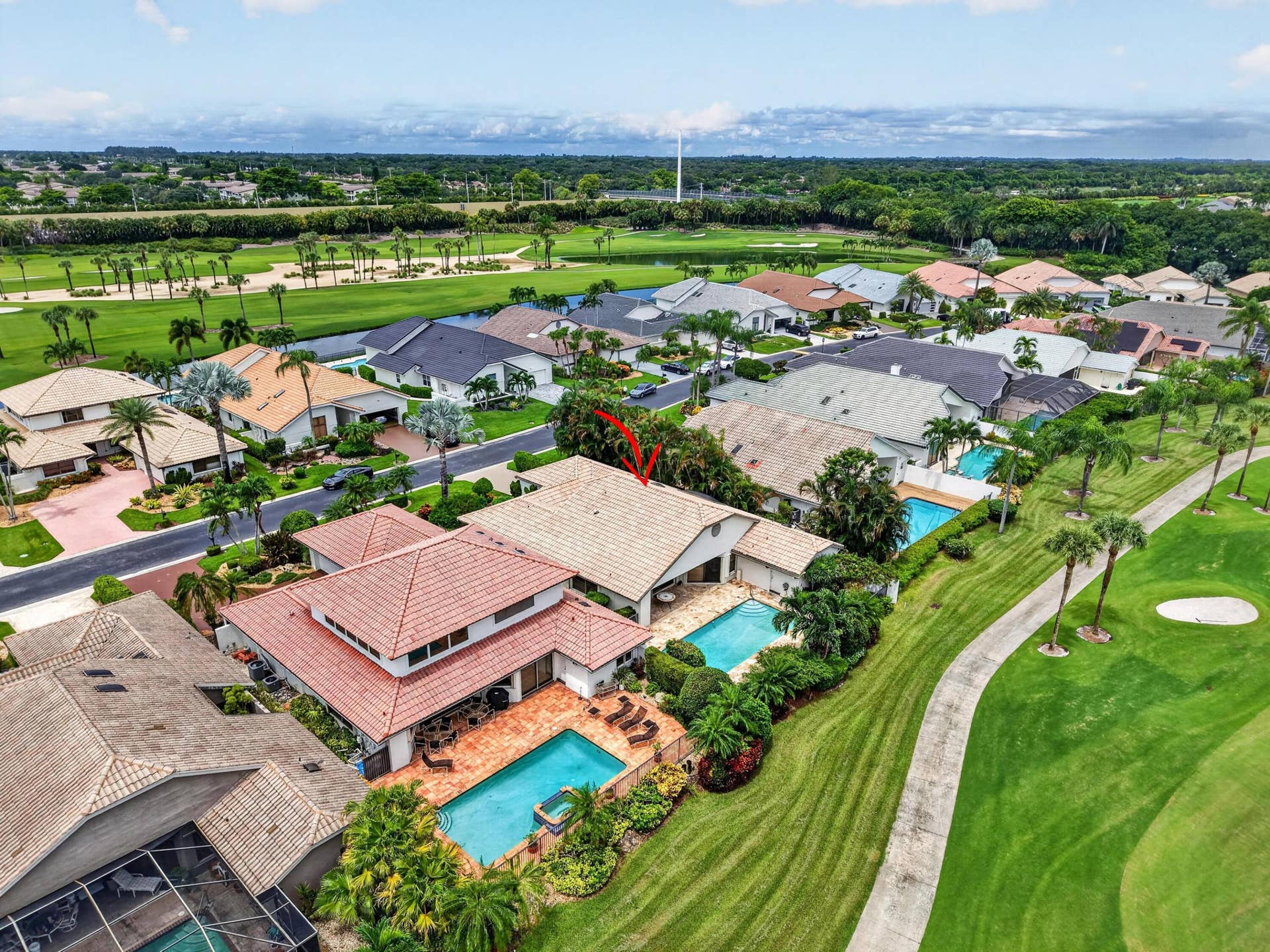 19380 Cedar Glen Drive, Boca Raton, FL 33434 AERIAL