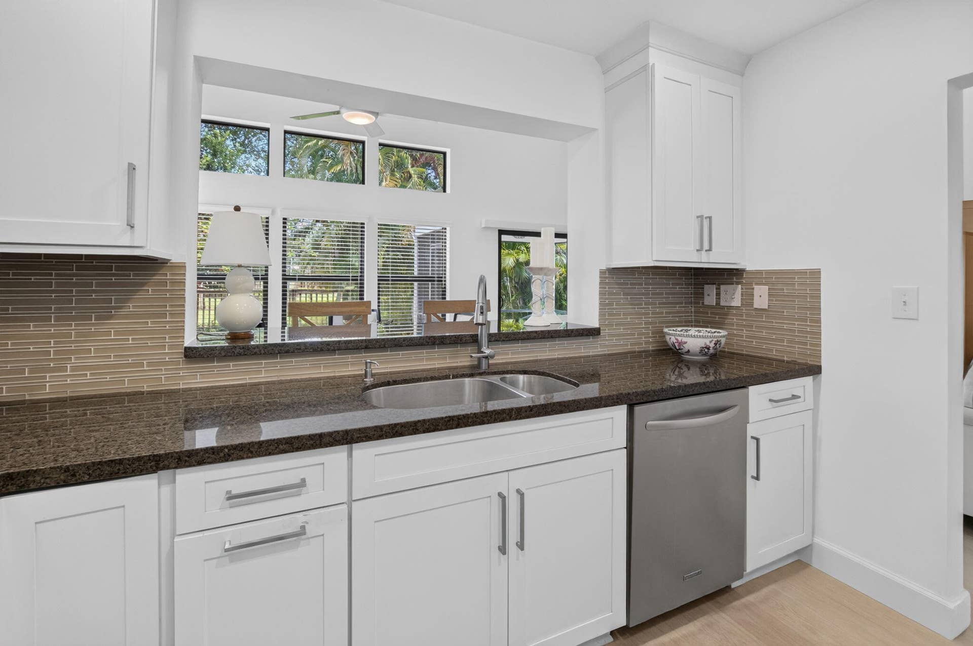 5576 Fox Hollow Drive, Boca Raton, FL 33486 SUNNY KITCHEN WITH WINDOW TO COURTYARD