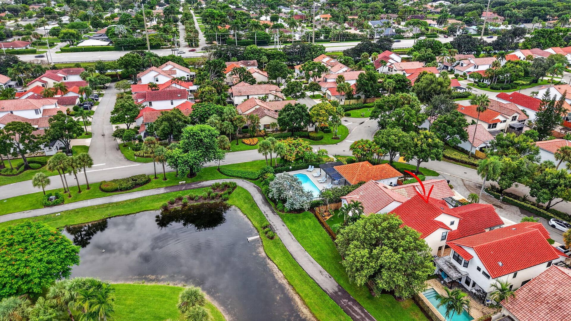 5576 Fox Hollow Drive, Boca Raton, FL 33486 AERIAL