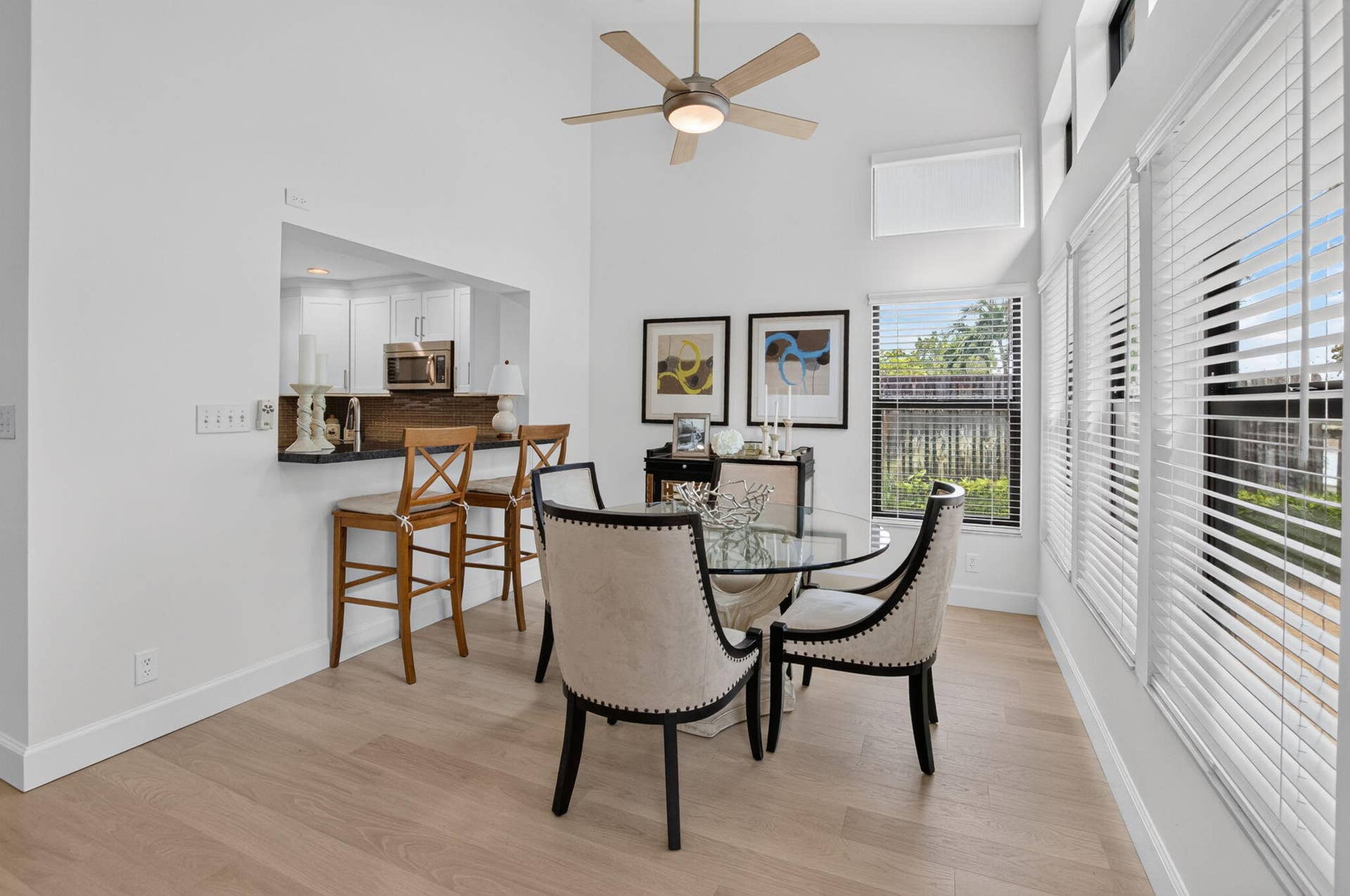 5576 Fox Hollow Drive, Boca Raton, FL 33486 DINING ROOM WITH CLERESTORY WINDOWS