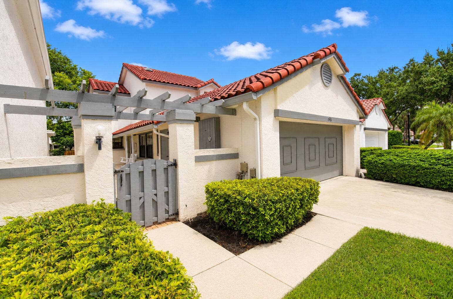 5576 Fox Hollow Drive, Boca Raton, FL 33486 PRIVATE COURTYARD GATED ENTRY