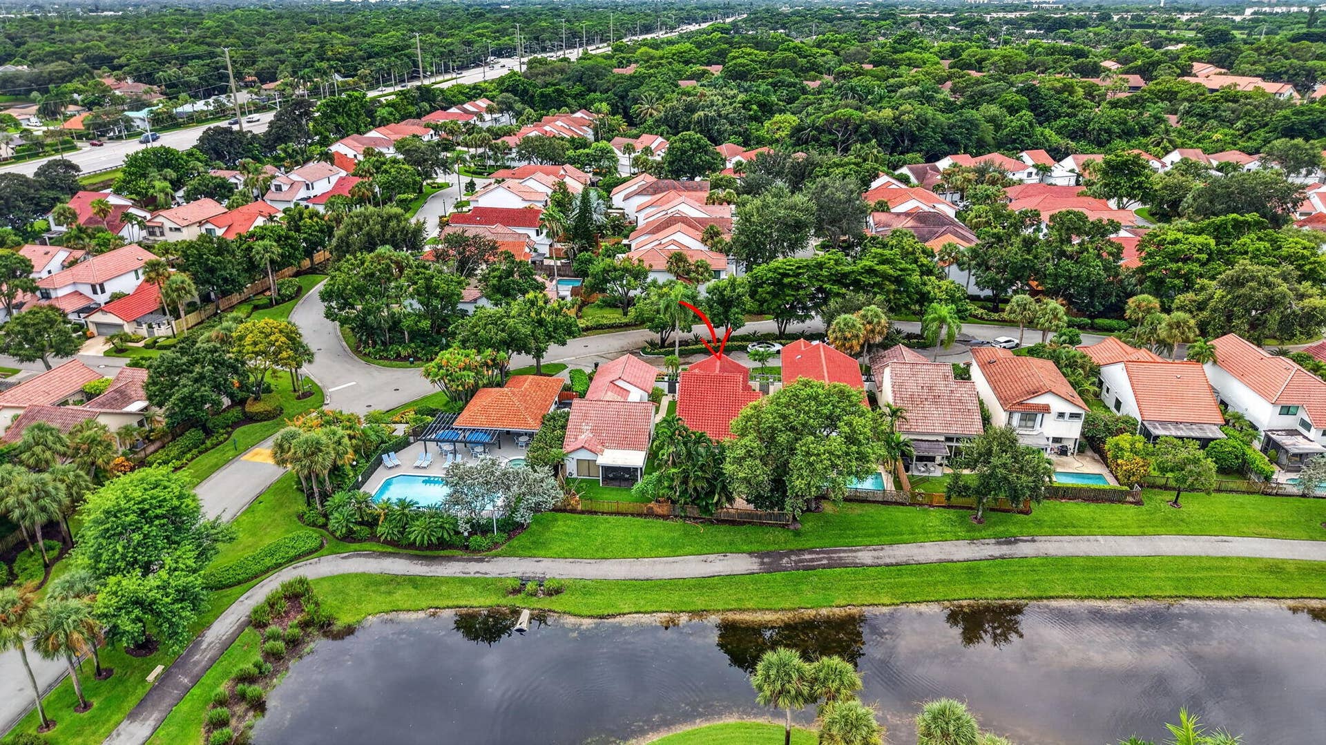 5576 Fox Hollow Drive, Boca Raton, FL 33486 AERIAL