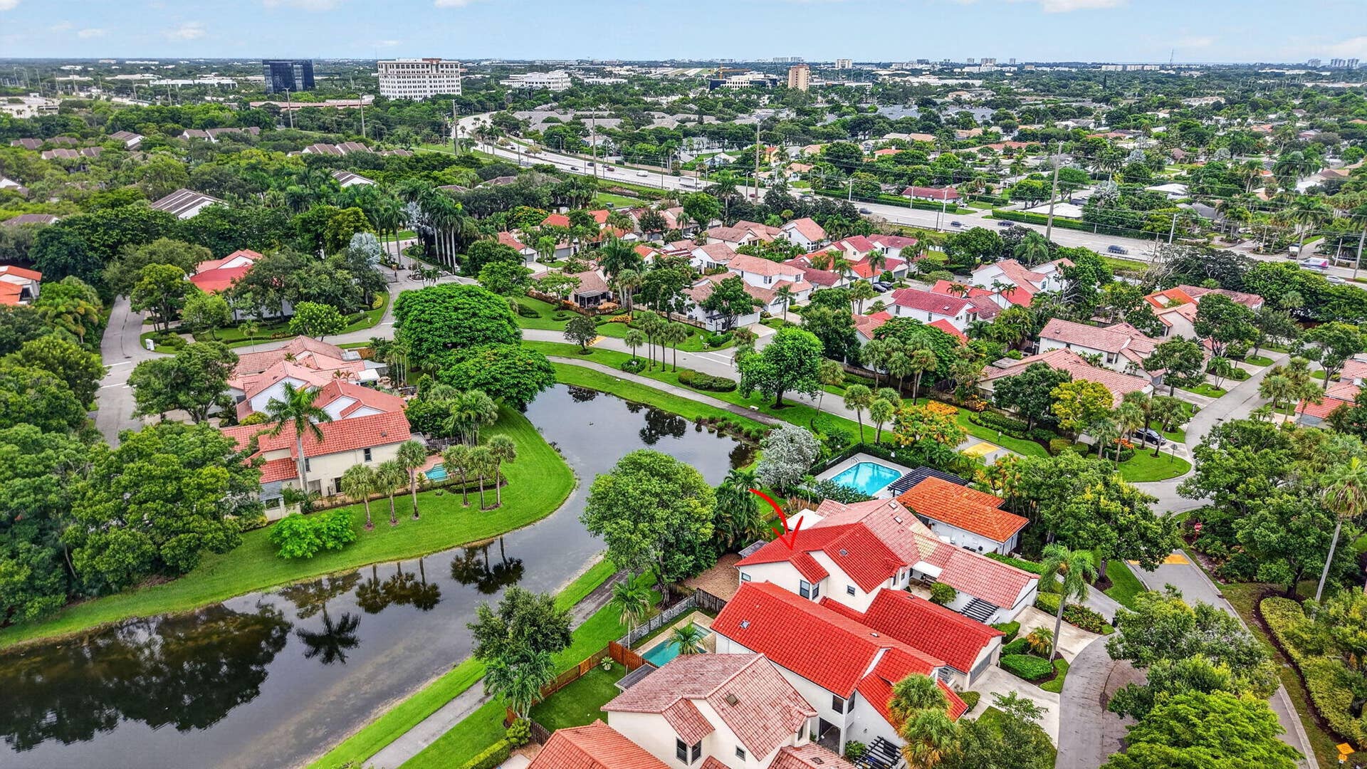 5576 Fox Hollow Drive, Boca Raton, FL 33486 AERIAL