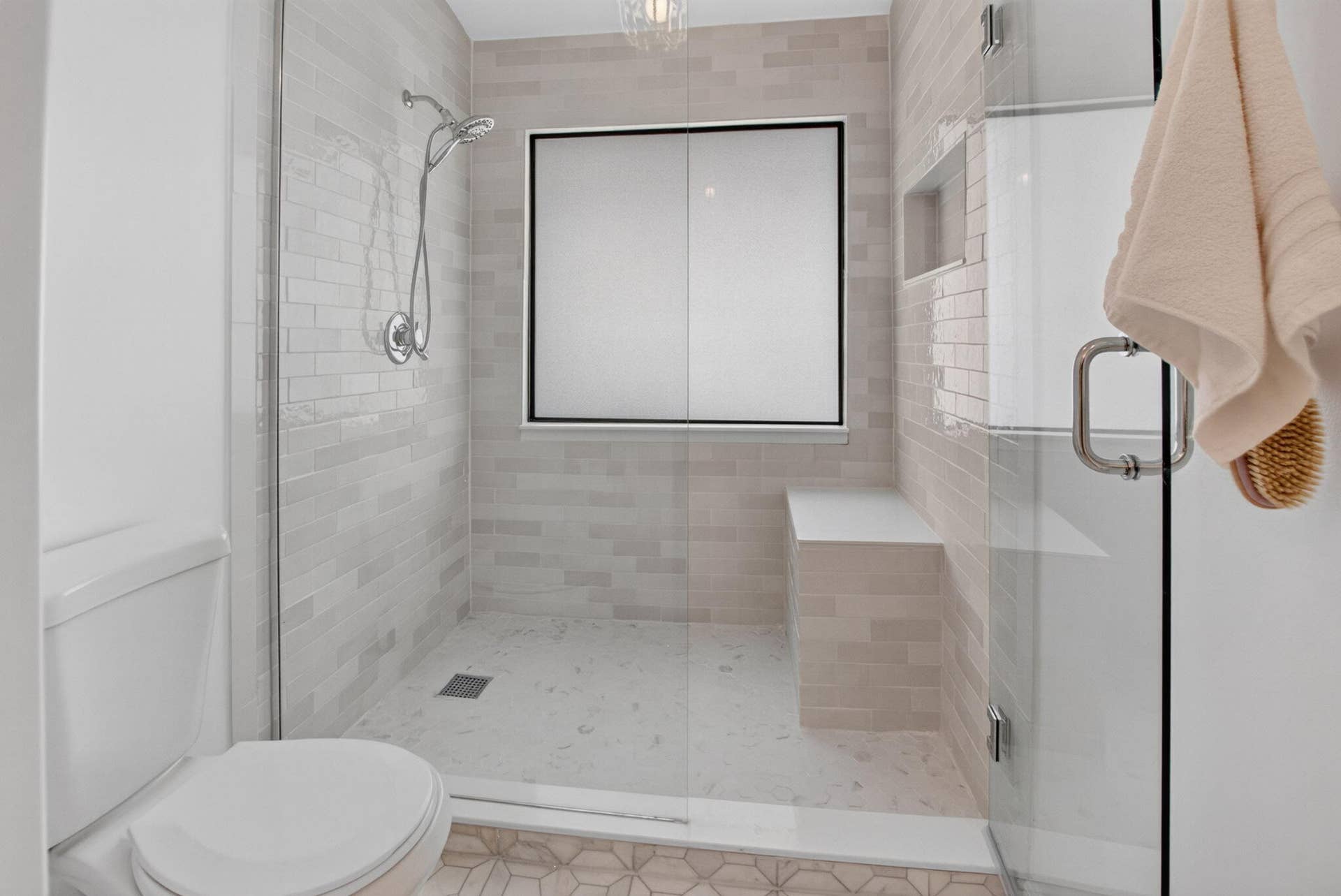 5576 Fox Hollow Drive, Boca Raton, FL 33486 CUSTOM MARBLE FLOOR TO CEILING SHOWER