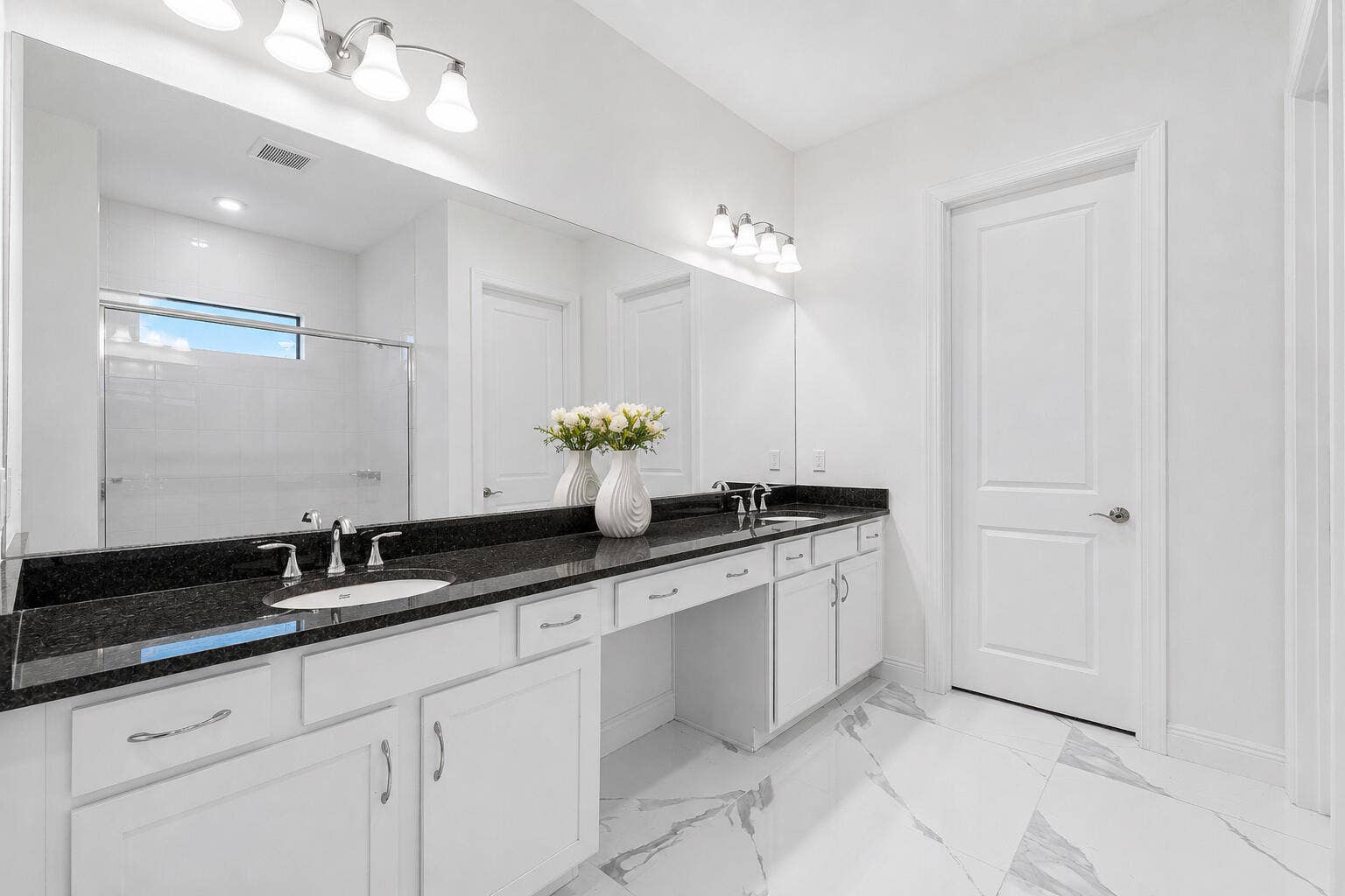 #20-Spacious bathroom with dual sinks,