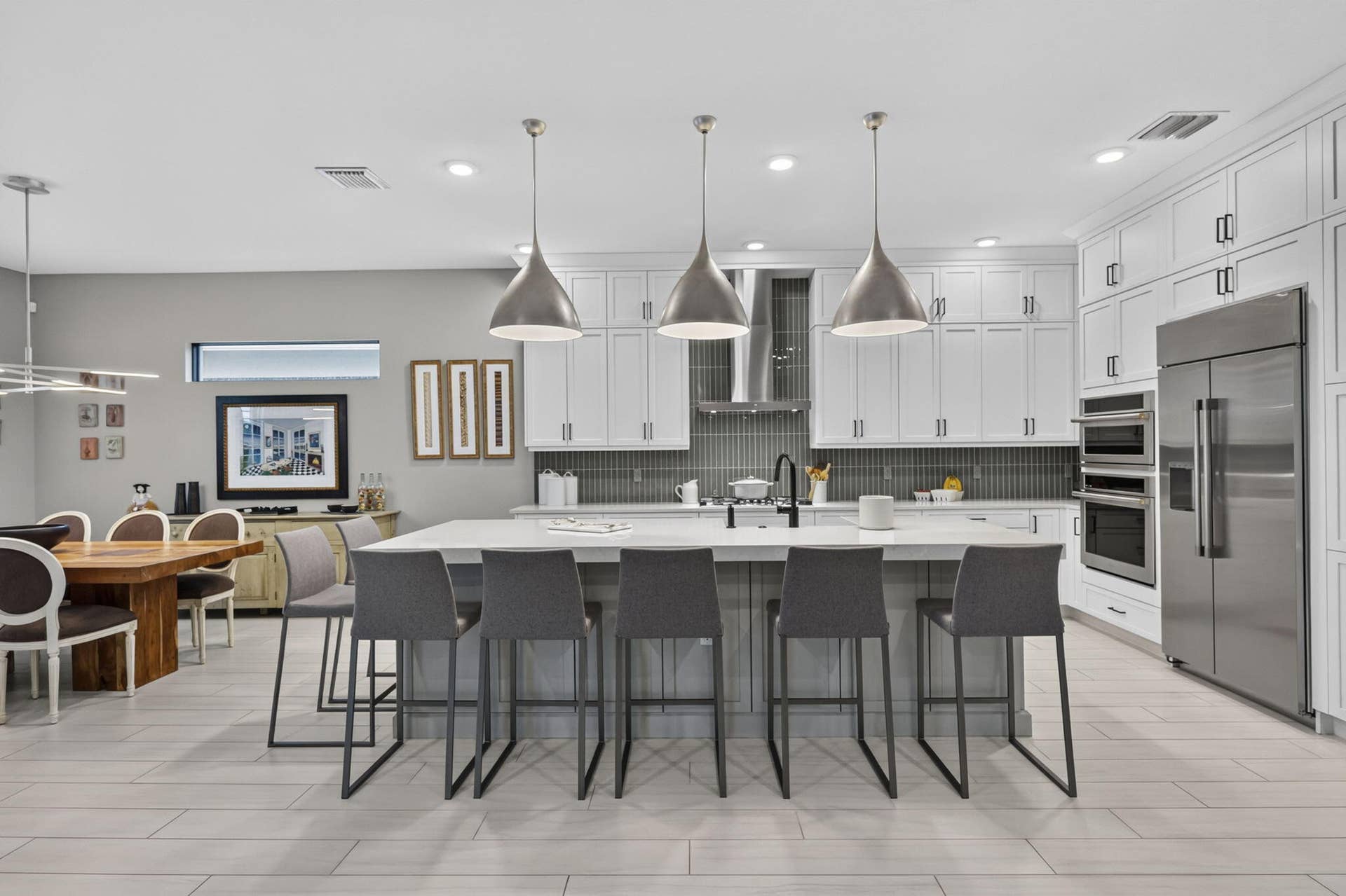 15730 Longboat Key Drive, Westlake, FL 33470 Extended island, snack bar, extra cabinets, monogram appliances, custom fixtures, double oven, beverage refridgerator