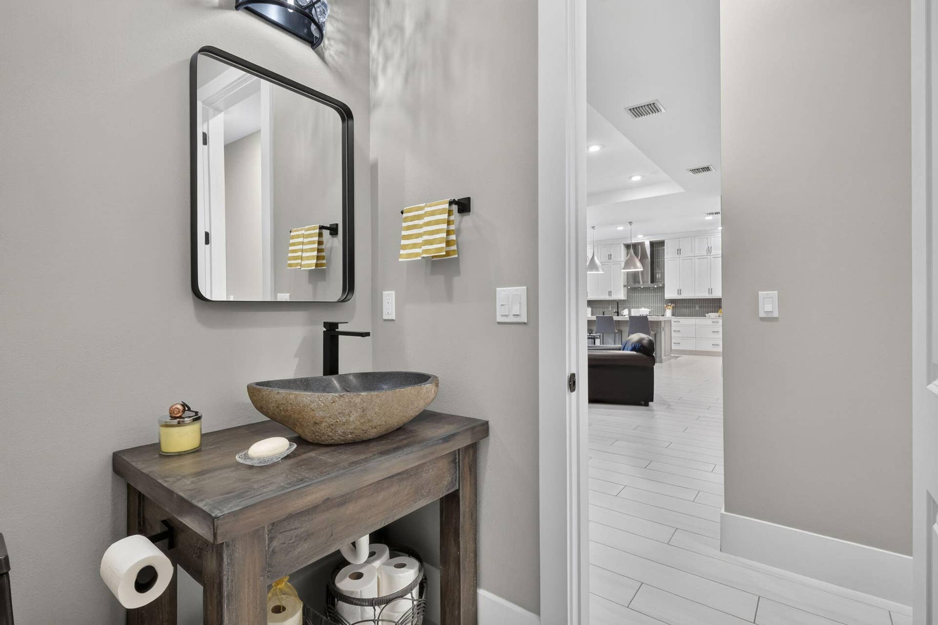 15730 Longboat Key Drive, Westlake, FL 33470 Custom made vanity and sink.
