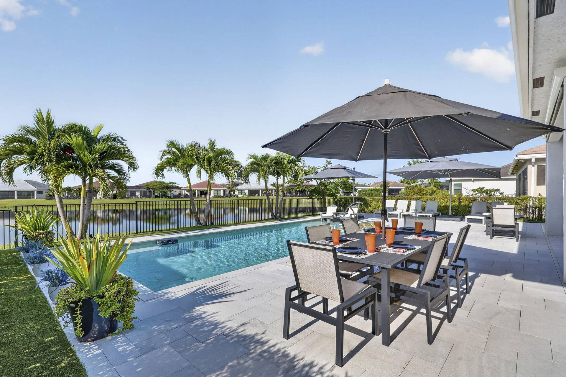 15730 Longboat Key Drive, Westlake, FL 33470 Backyard Oasis on the Lake