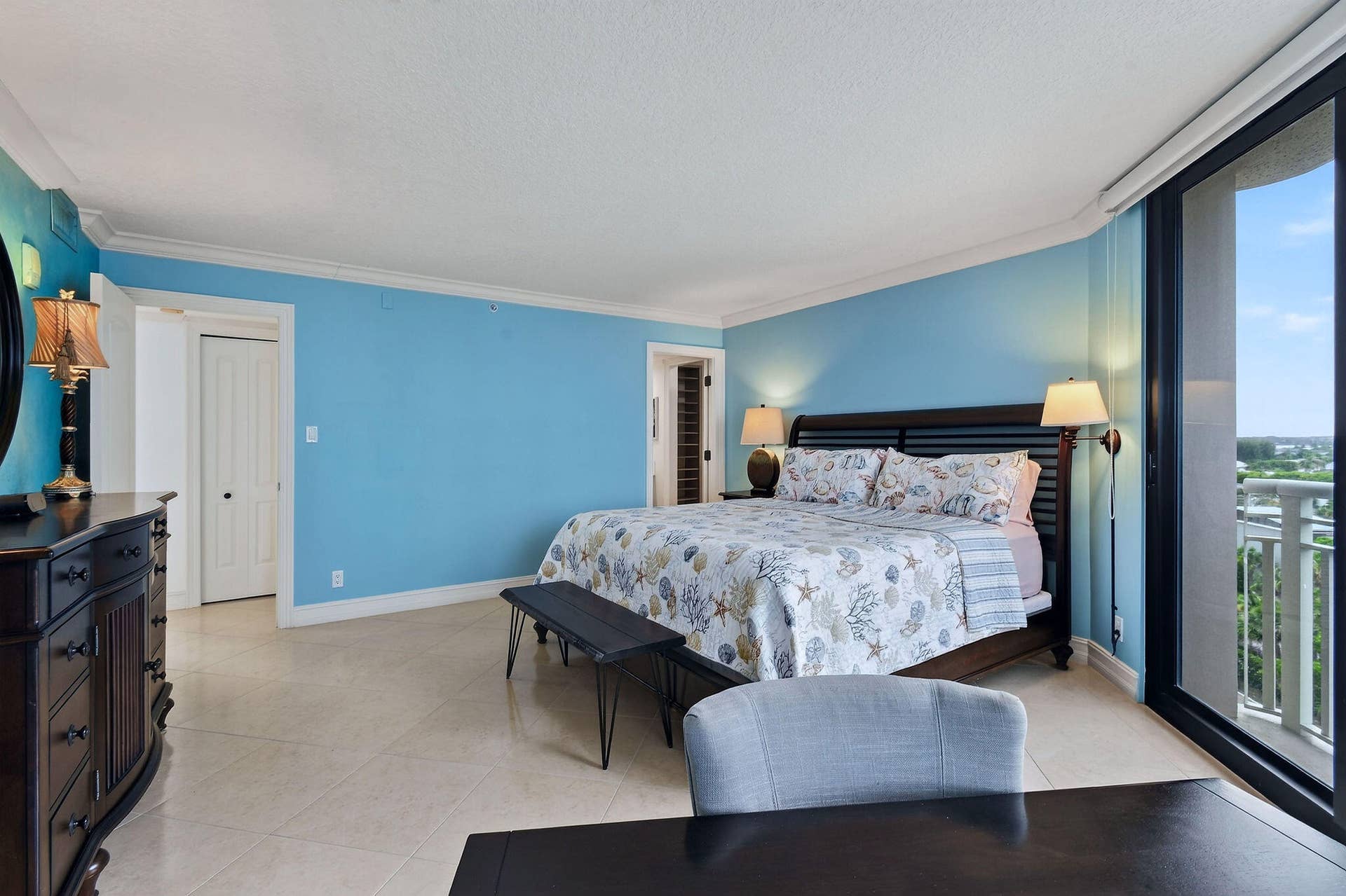 3000 N OCEAN Drive, #8A, Singer Island, FL 33404 Primary Bedroom