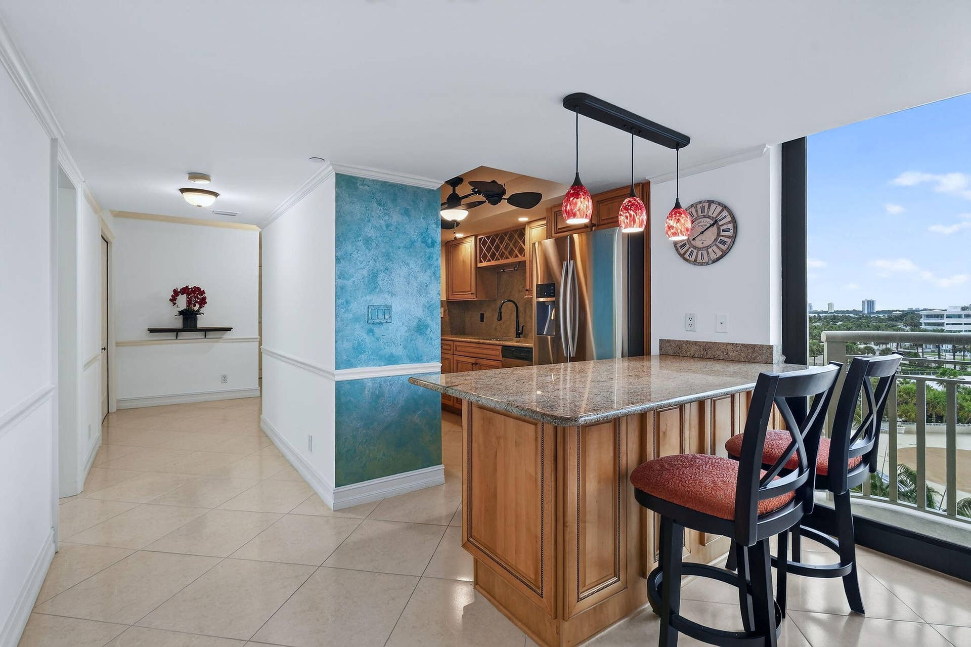 3000 N OCEAN Drive, #8A, Singer Island, FL 33404 Open Floor Plan