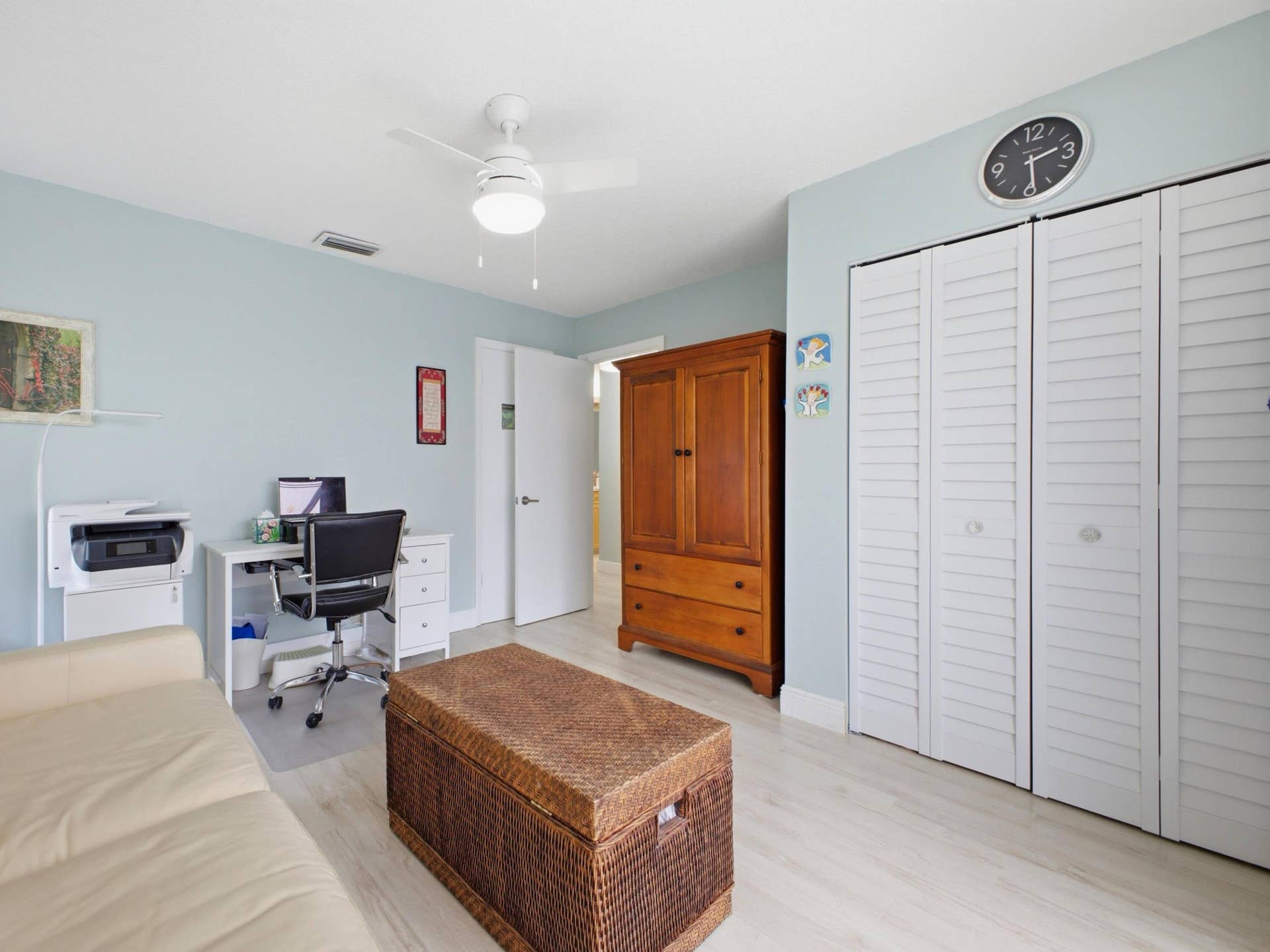 5800 Princess Palm Court, #A, Delray Beach, FL 33484 Home Office - Guest Bedroom 2 NM