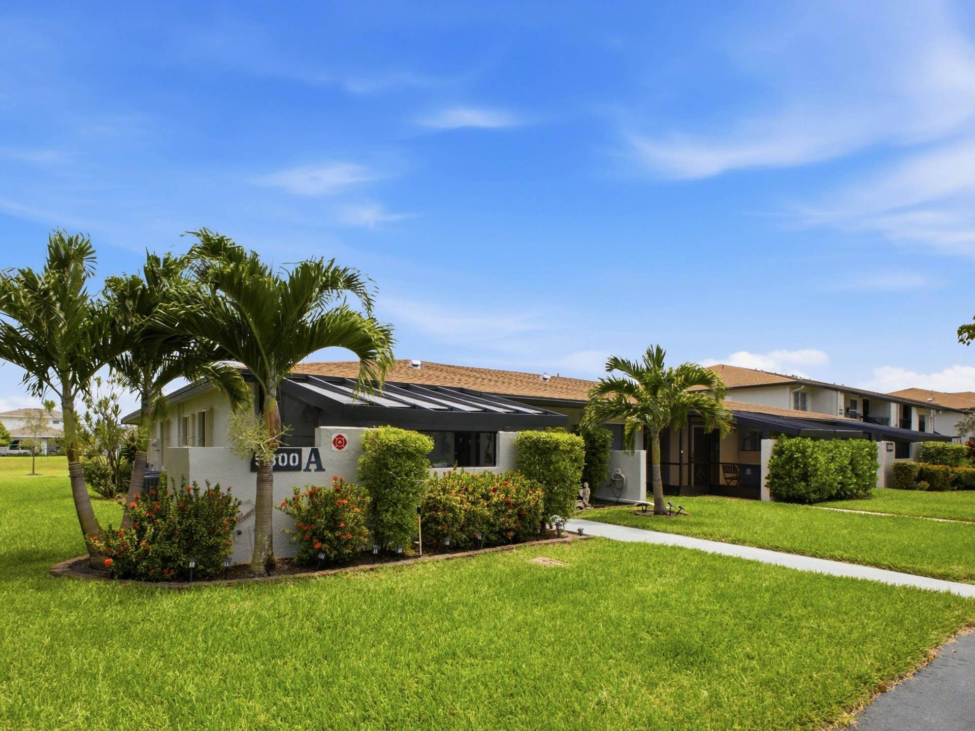 5800 Princess Palm Court, #A, Delray Beach, FL 33484 Building Front 2