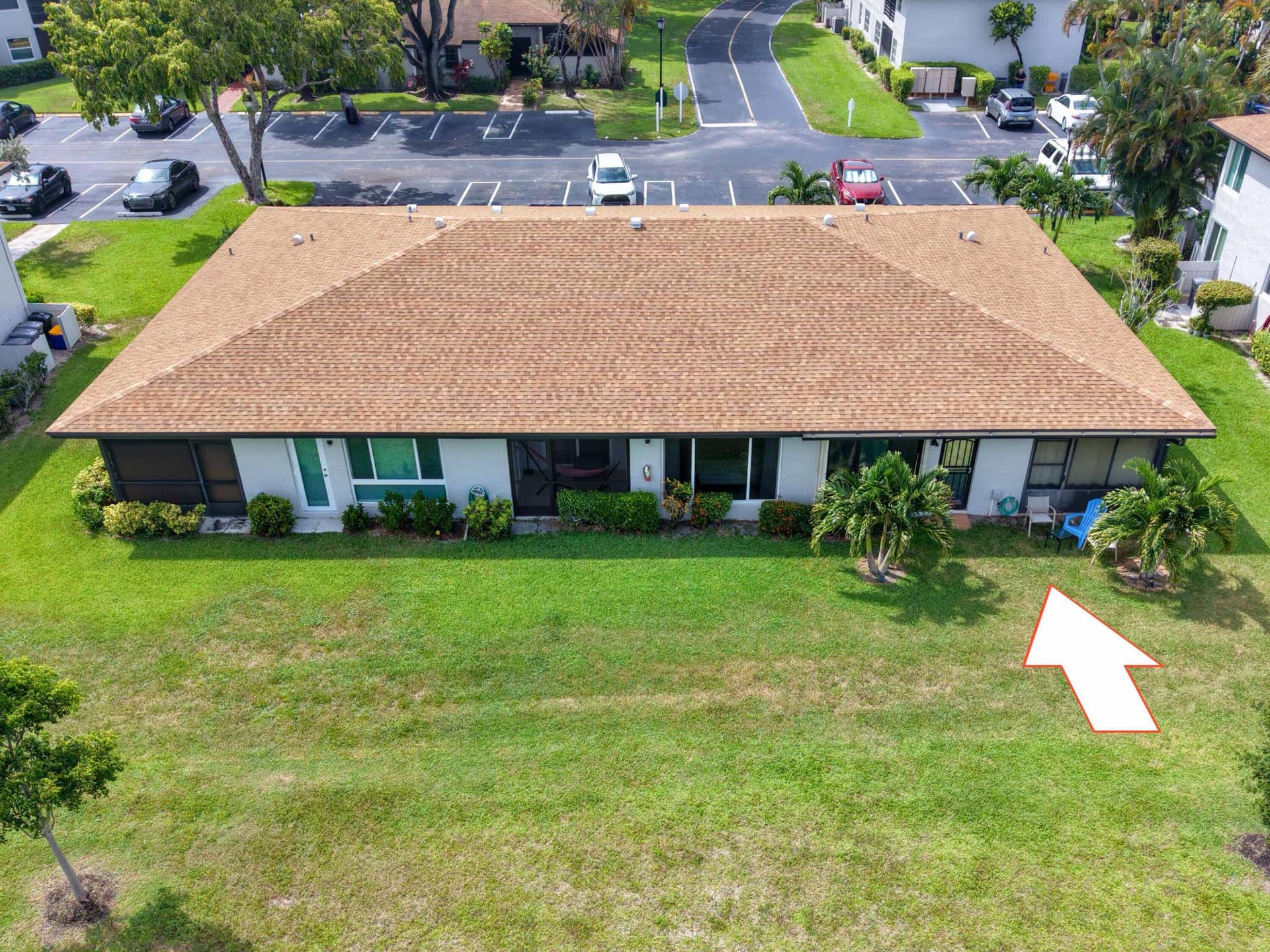 5800 Princess Palm Court, #A, Delray Beach, FL 33484 Drone Rear 50Ft NM