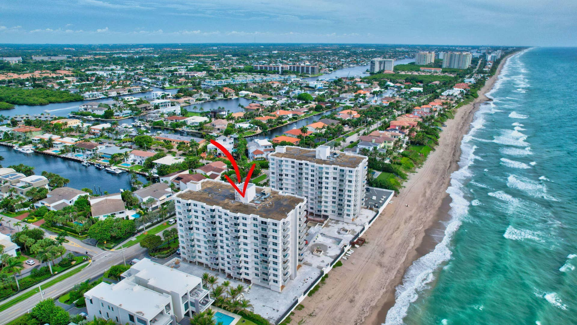 4511 S Ocean Boulevard, #401, Highland Beach, FL 33487 Directly on the Sand