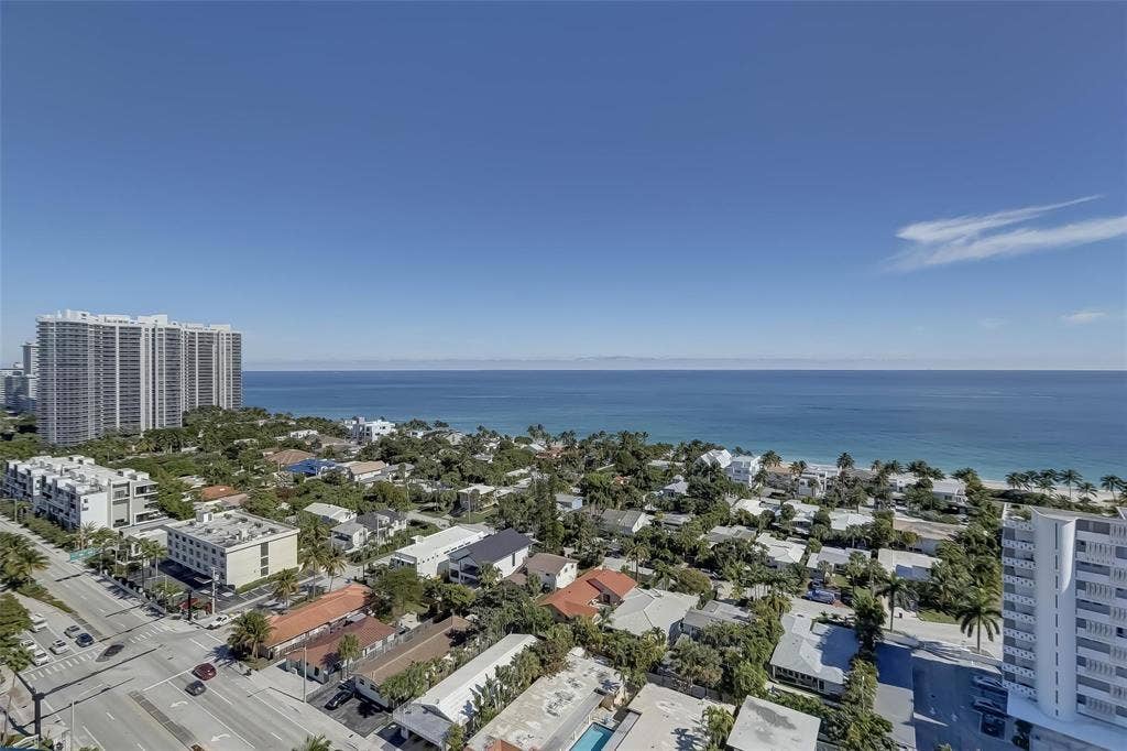 2841 N Ocean Boulevard, #1105, Fort Lauderdale, FL 33308 Ocean View Aerial