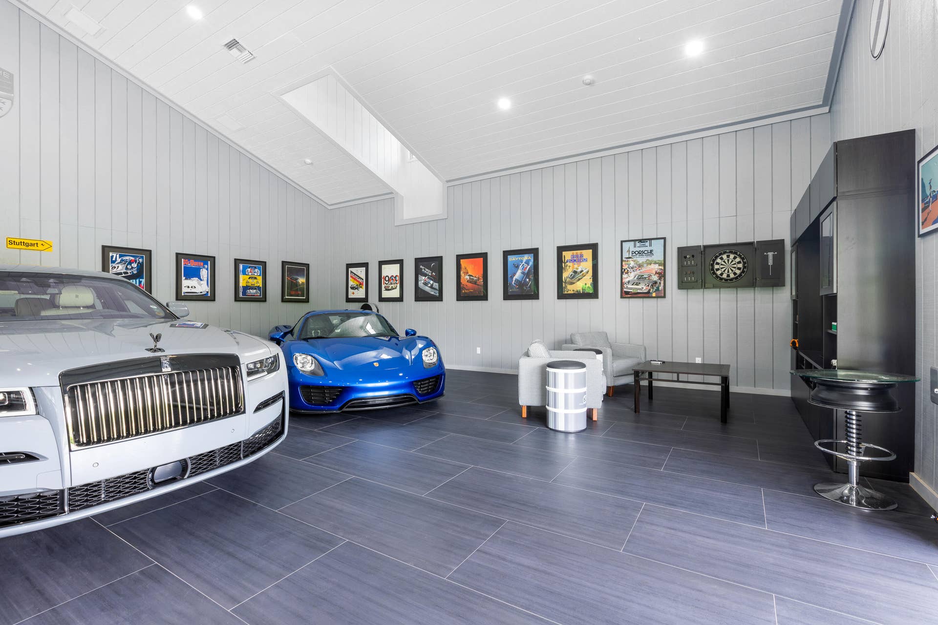 15527 Imperial Point Lane, Wellington, FL 33414 9-car finished garage with AC & double lift