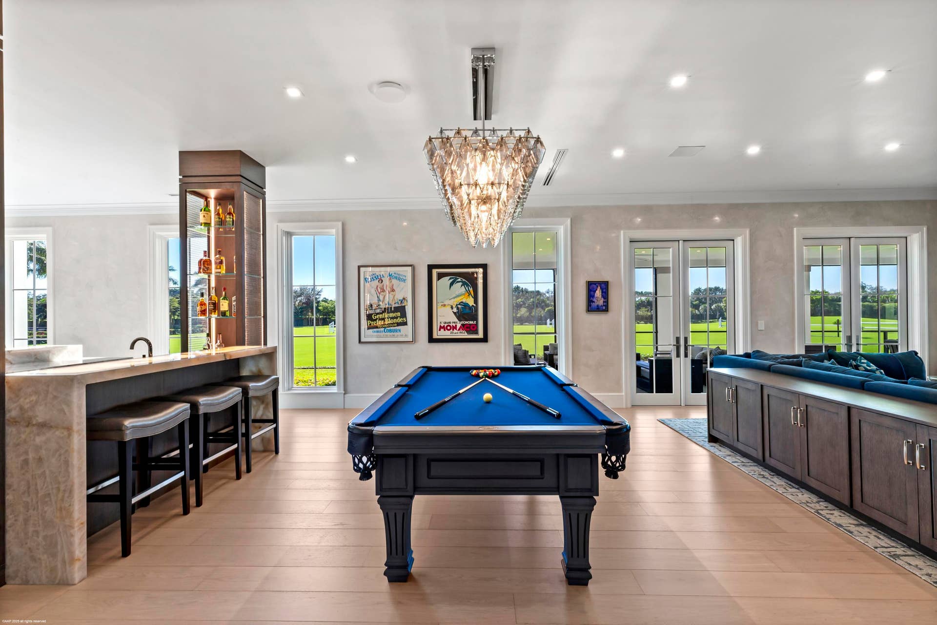 15527 Imperial Point Lane, Wellington, FL 33414 Bar/Pool table entertainment area
