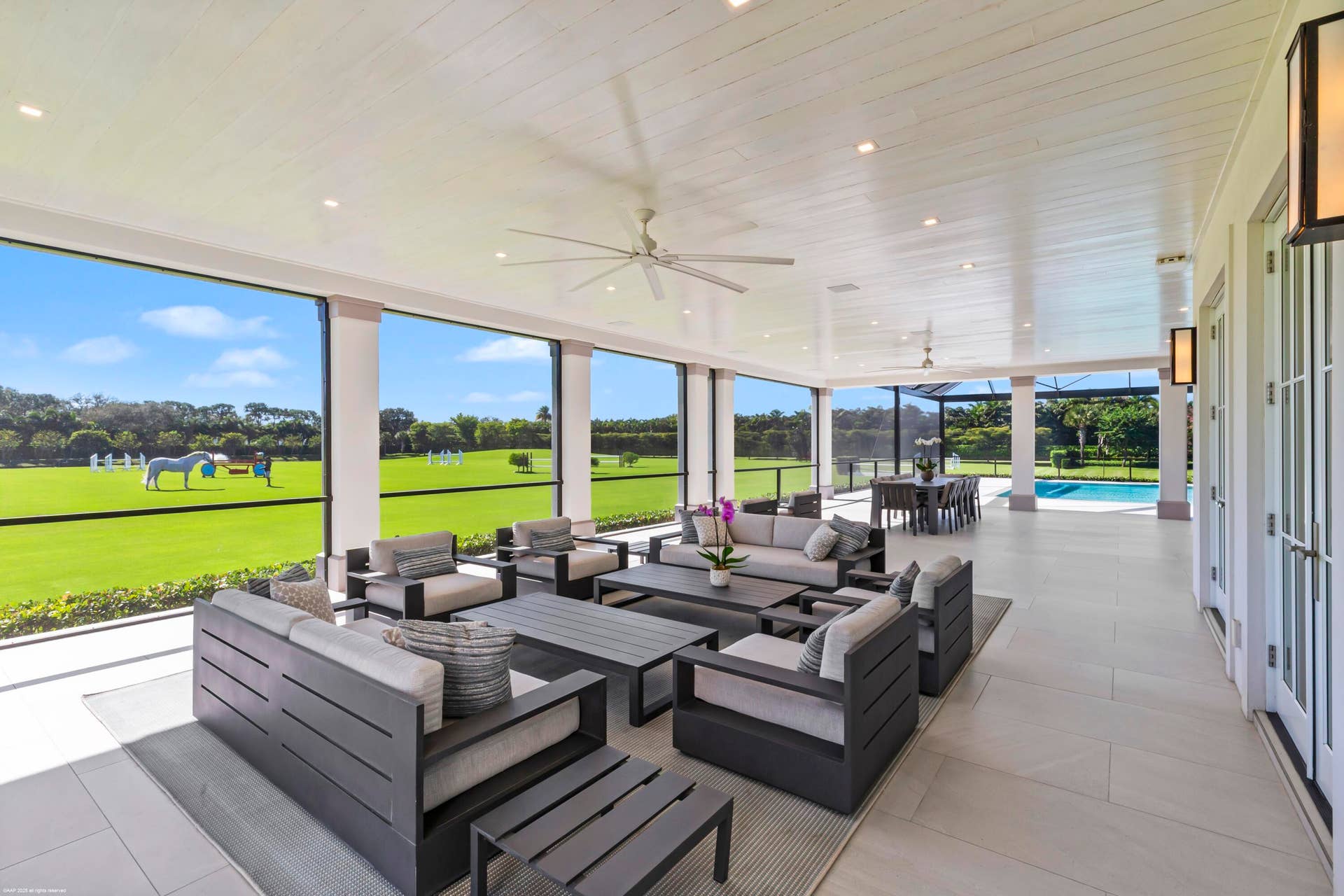 15527 Imperial Point Lane, Wellington, FL 33414 Outdoor screened area