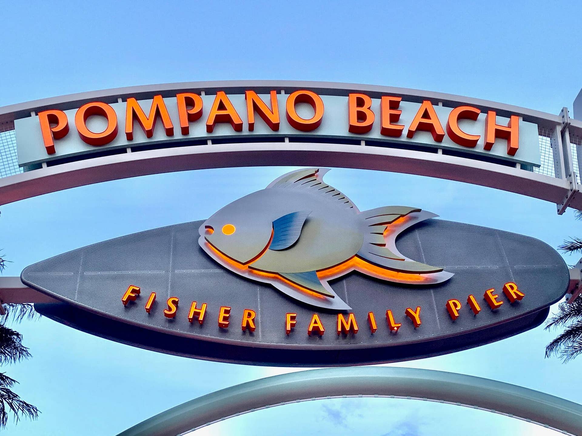 2900 NE 14th Street Causeway, #403, Pompano Beach, FL 33062 Pompano Fishing Pier is a great place to hang out with fishing and restaurants, playground and entertainment.