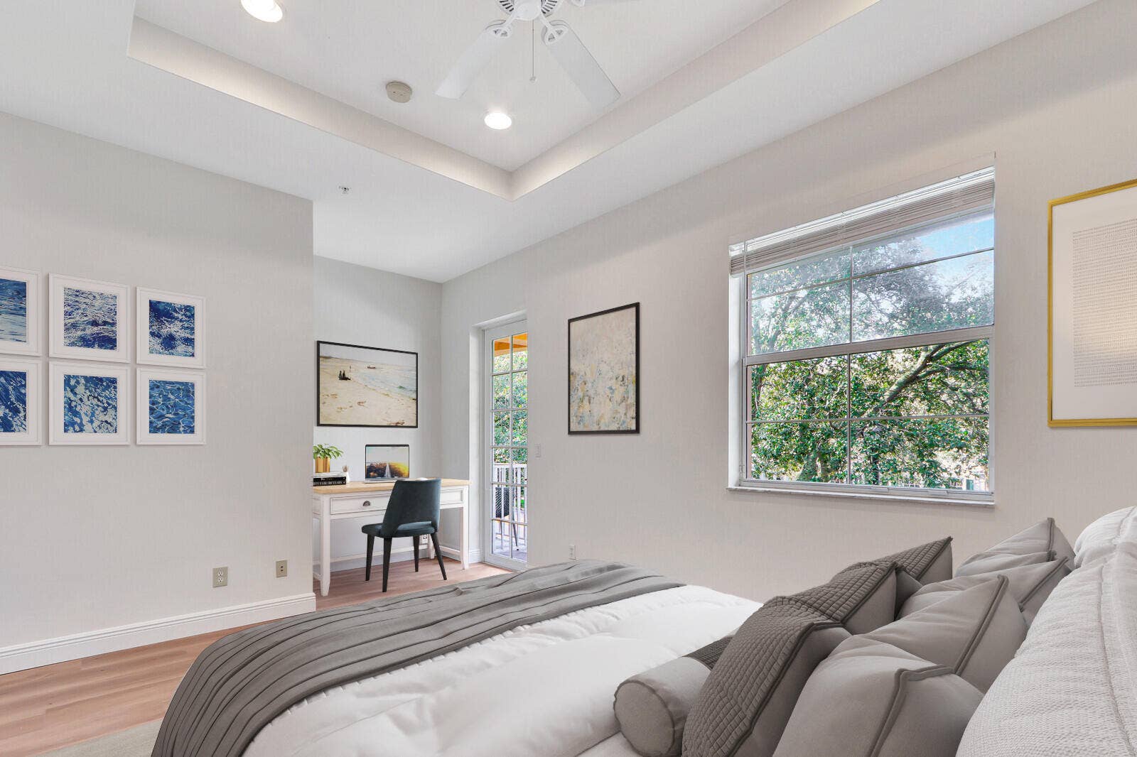 4313 PARKSIDE Drive, Jupiter, Jupiter, FL 33458 Masterbedroom furnished 2