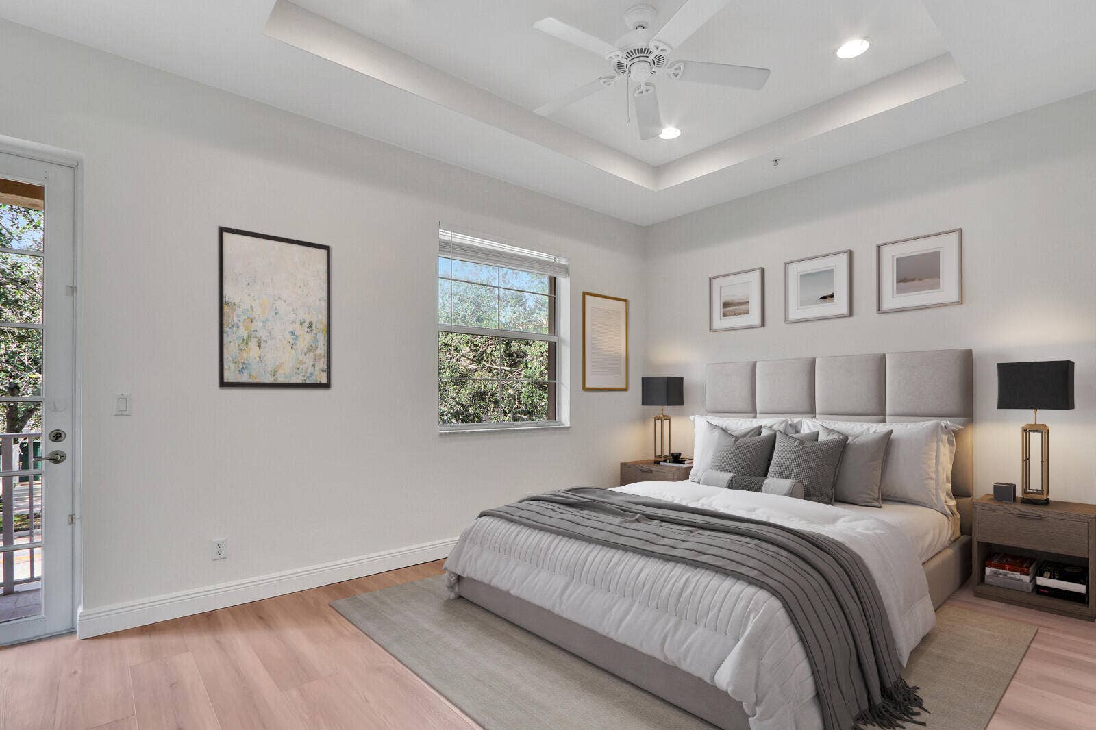 4313 PARKSIDE Drive, Jupiter, Jupiter, FL 33458 Masterbedroom furnished