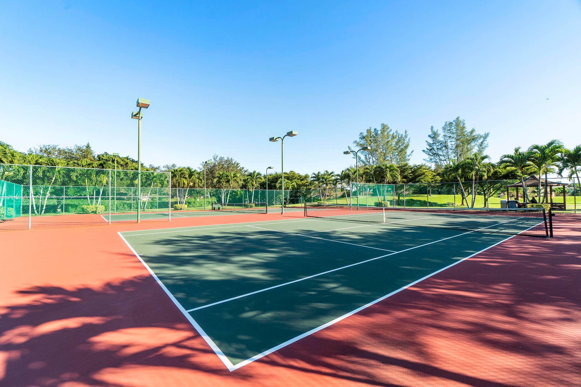 Tennis courts